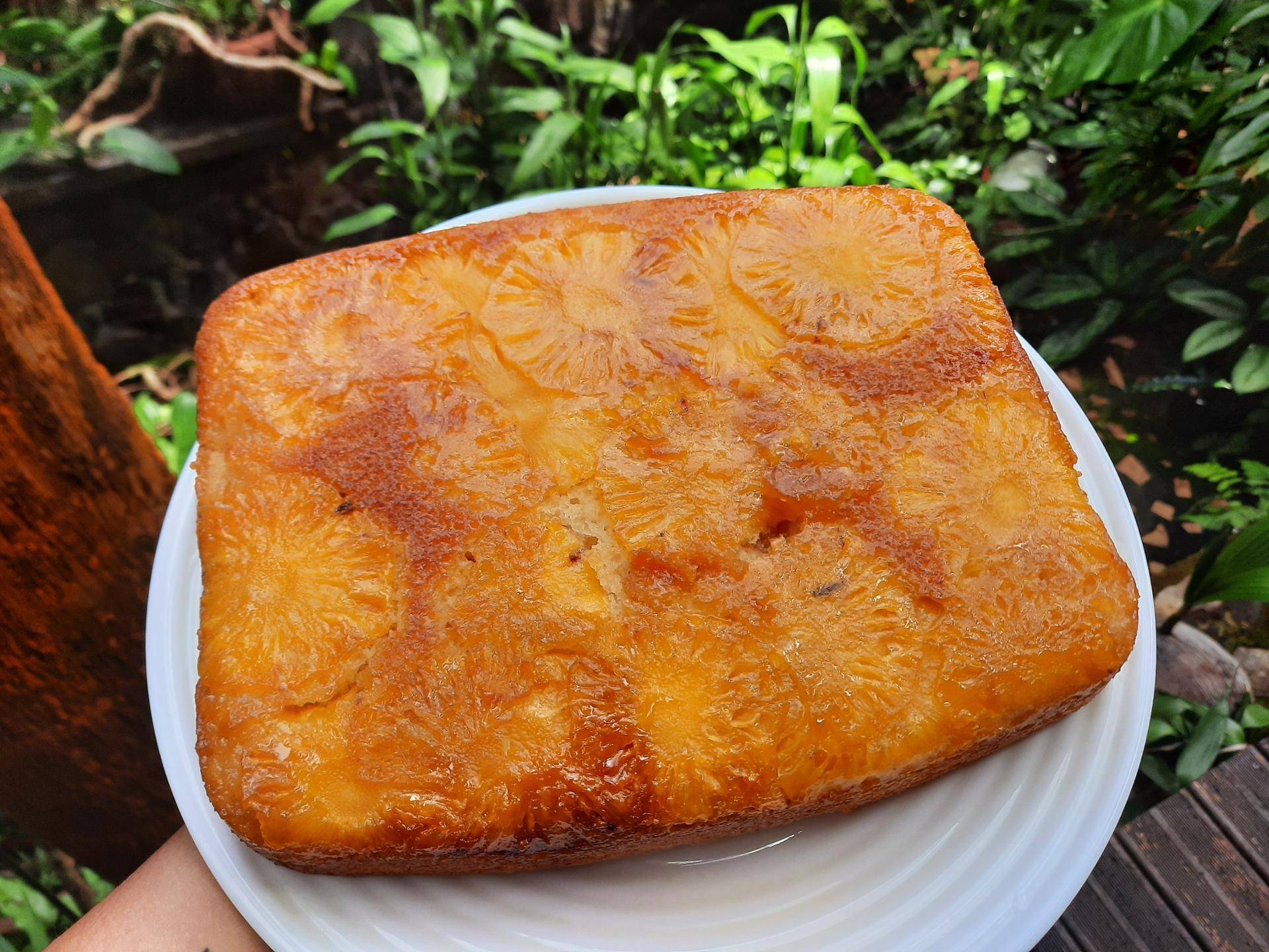 Gâteau au yaourt et à l'ananas rôti - Recette Cake Factory | Tefal