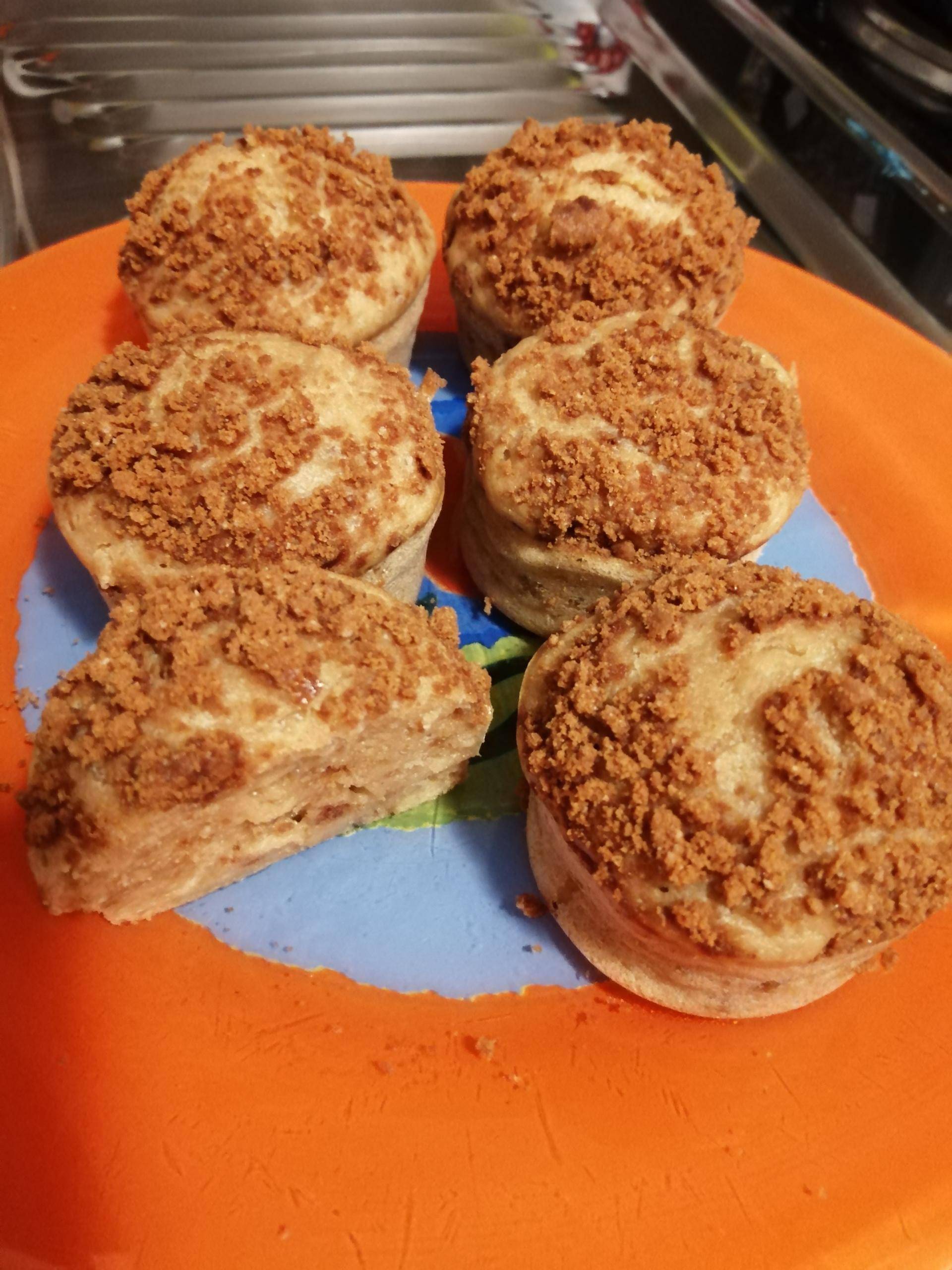Muffins fromage blanc spéculoos - Recette Cake Factory | Tefal