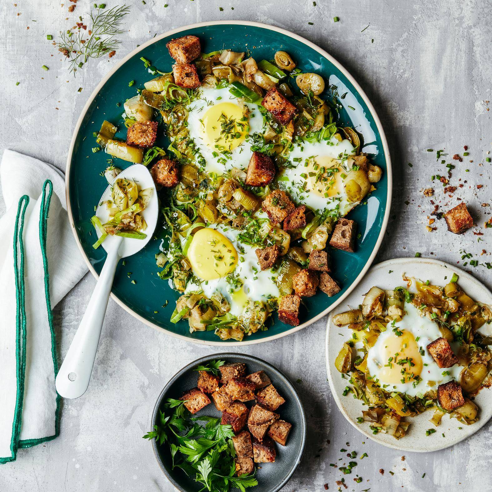 Krokante eieren met kruiden - Recette OptiGrill 4in1 | Tefal