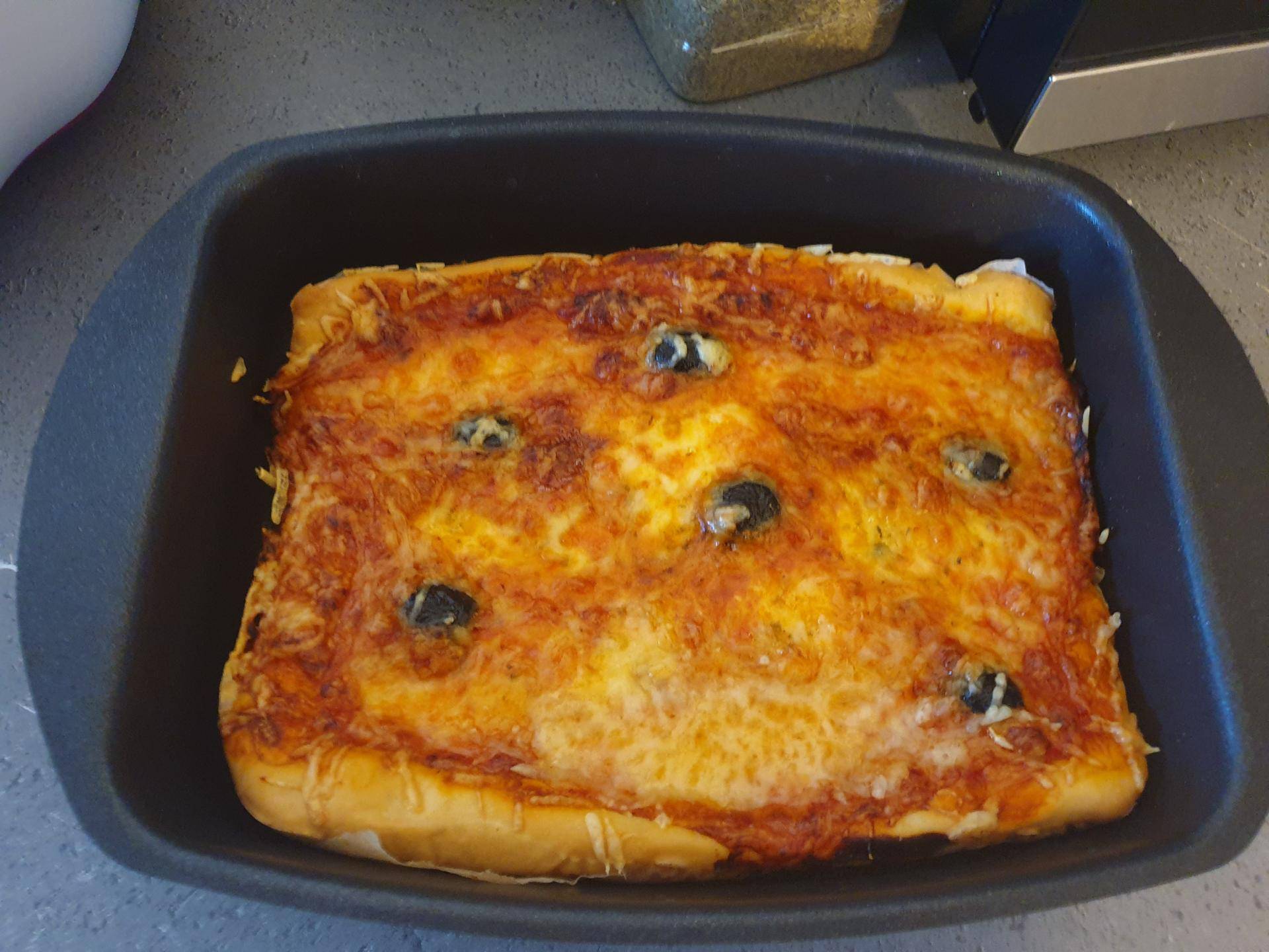 Pizza mozzarella - Recette Cake Factory | Tefal