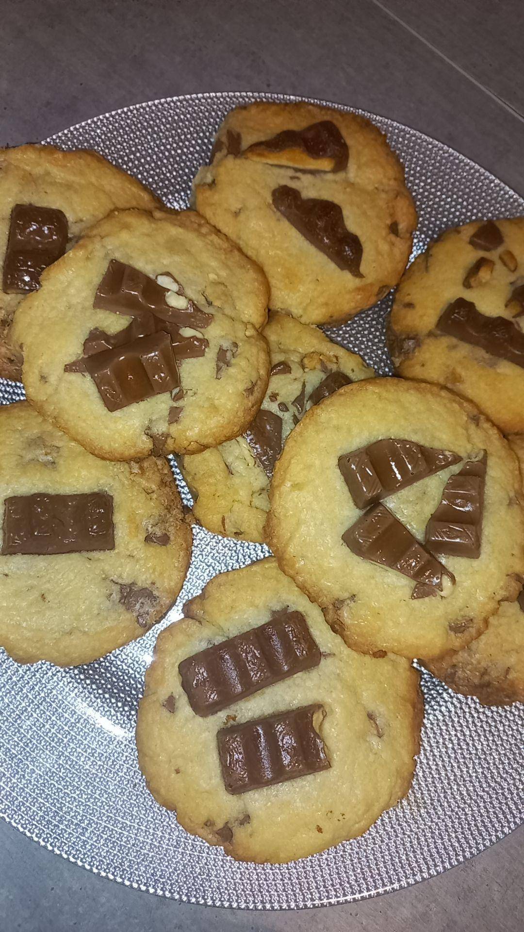 Cookie kinder maxi - Recette Cake Factory | Tefal