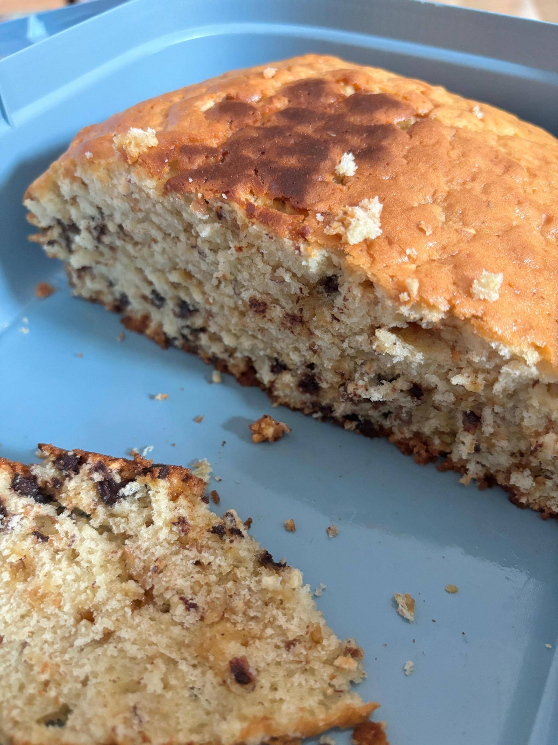 Gâteau nougatine et pépites de chocolat - Recette Cake Factory | Tefal