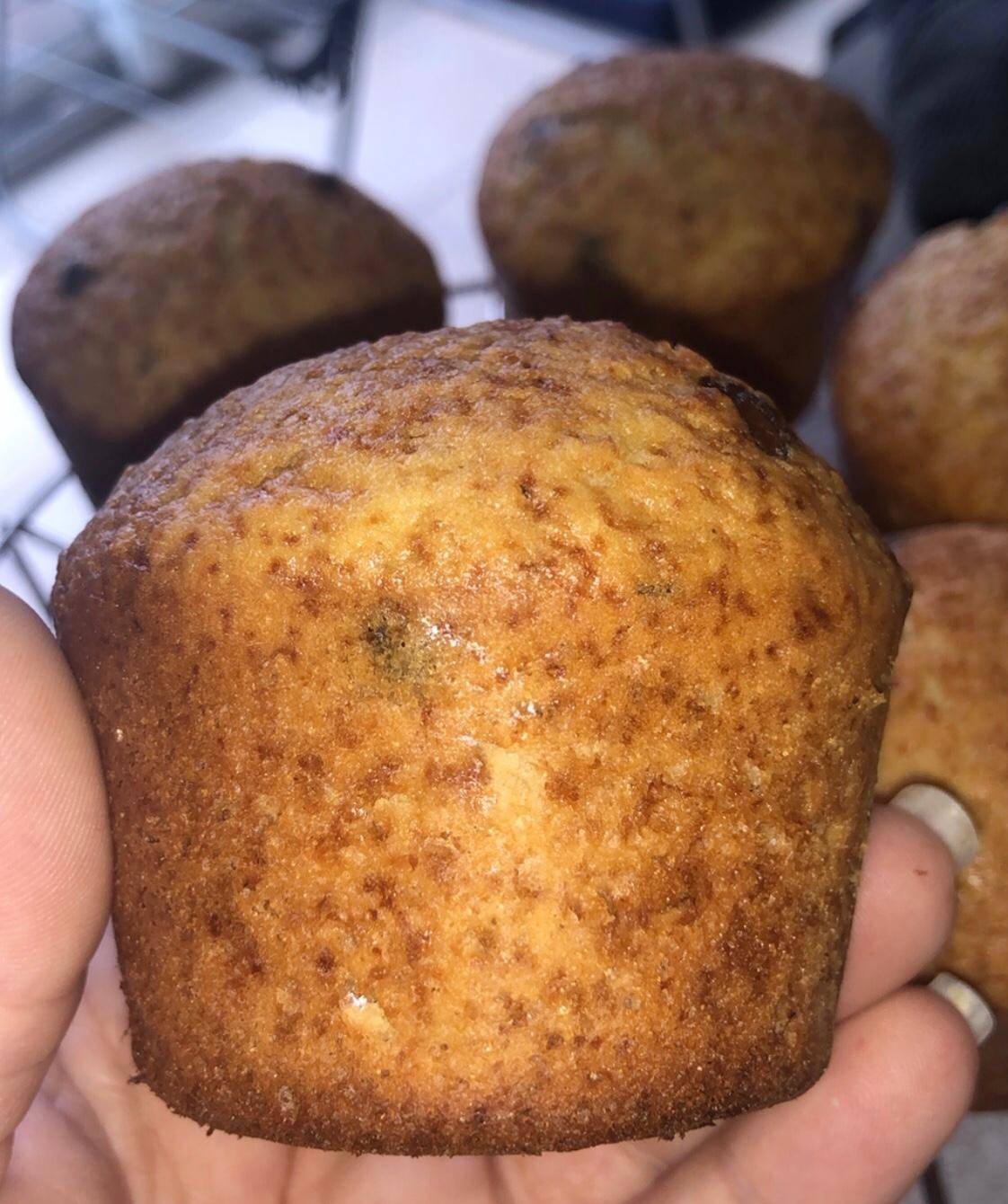 Muffins pépites chocolat & beurre de cacahuète - Recette Cake Factory | Tefal
