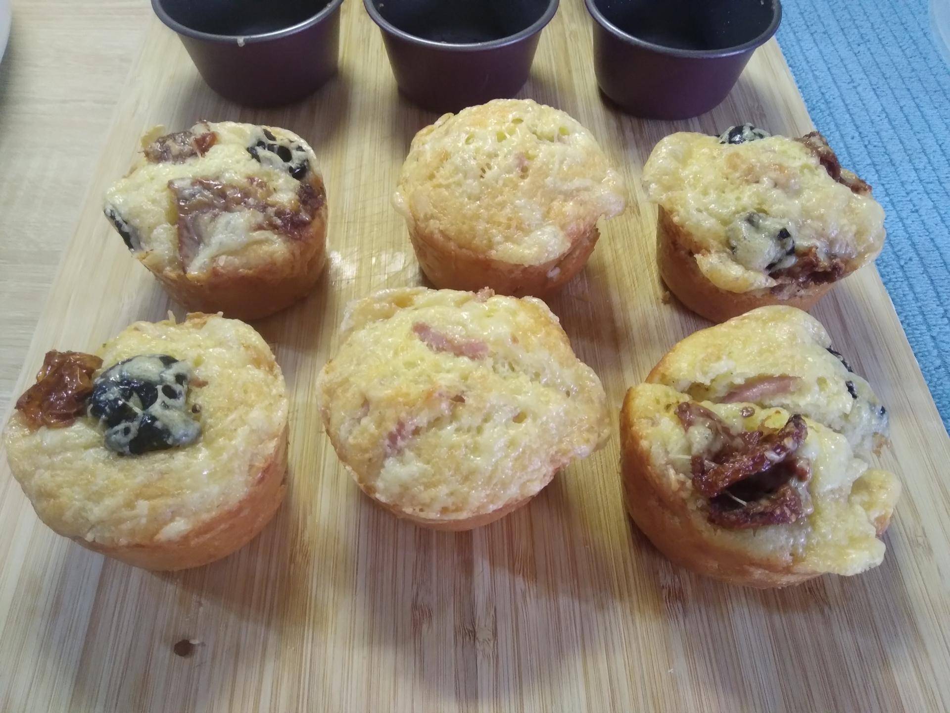 Muffin façon pizza - Recette Cake Factory Délices | Tefal