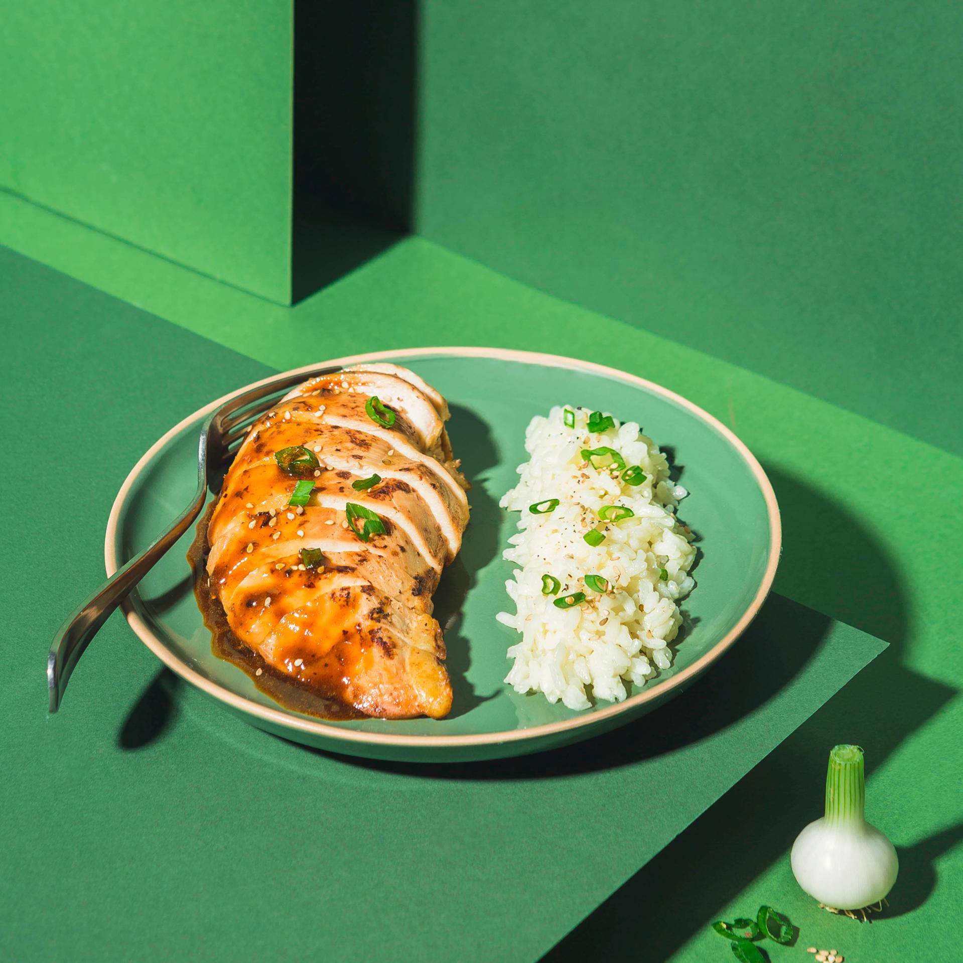 Poulet au miso et riz pilaf - Recette Poêles et Casseroles | Tefal