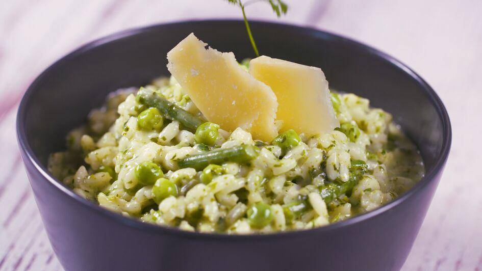 Risotto aux légumes verts - Recette Poêles et Casseroles | Tefal