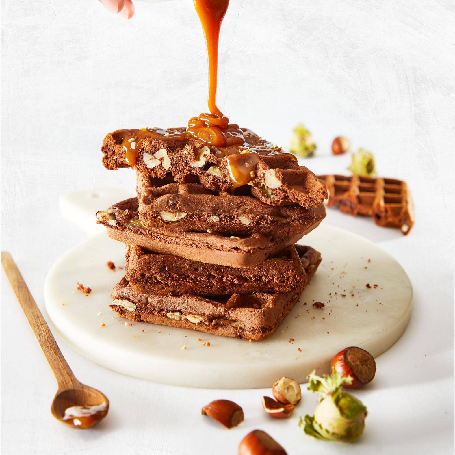 Gaufres choco-noisettes - Recette Crêpes express | Tefal