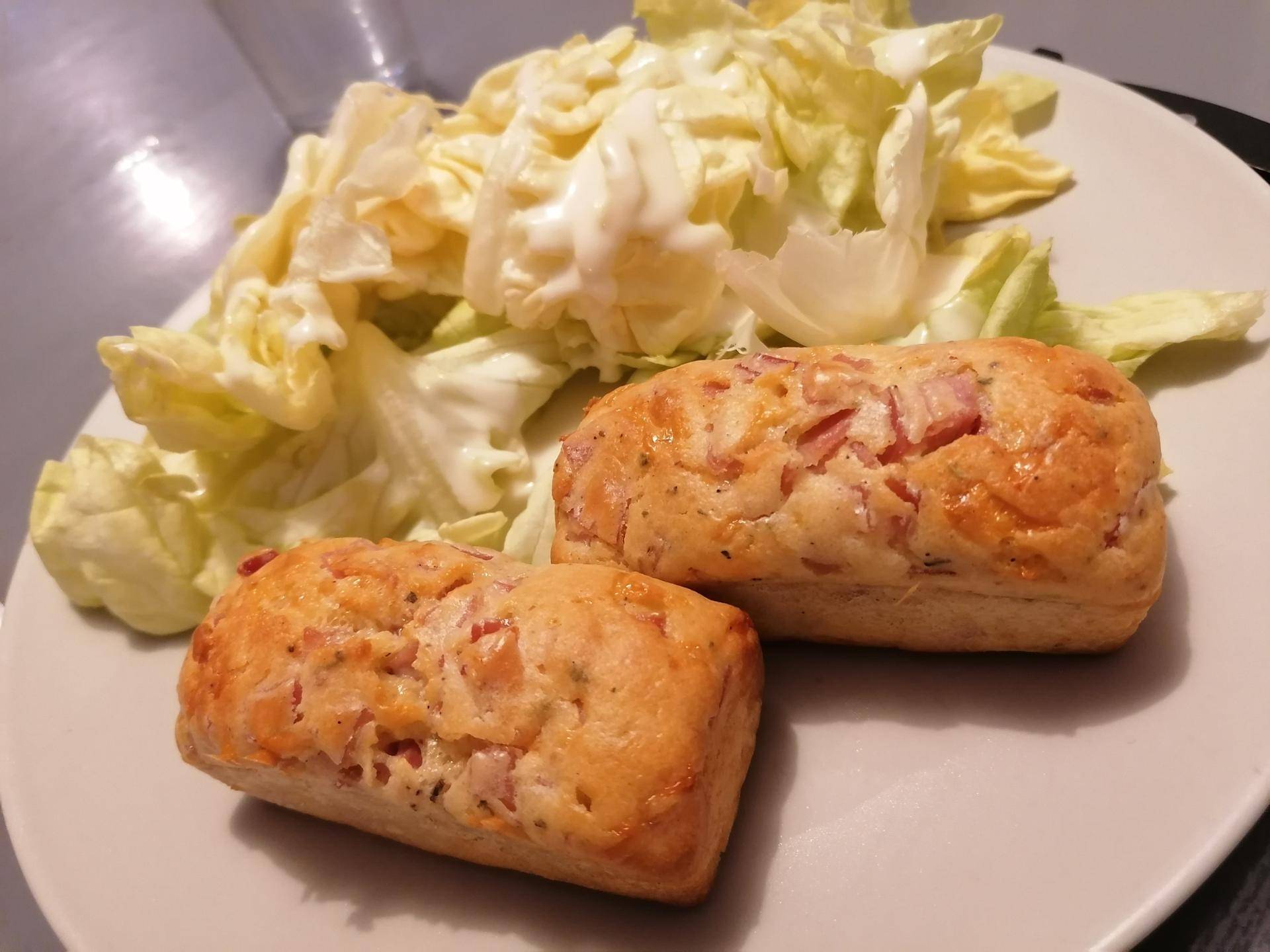 Cake salés jambon Comté - Recette Cake Factory | Tefal