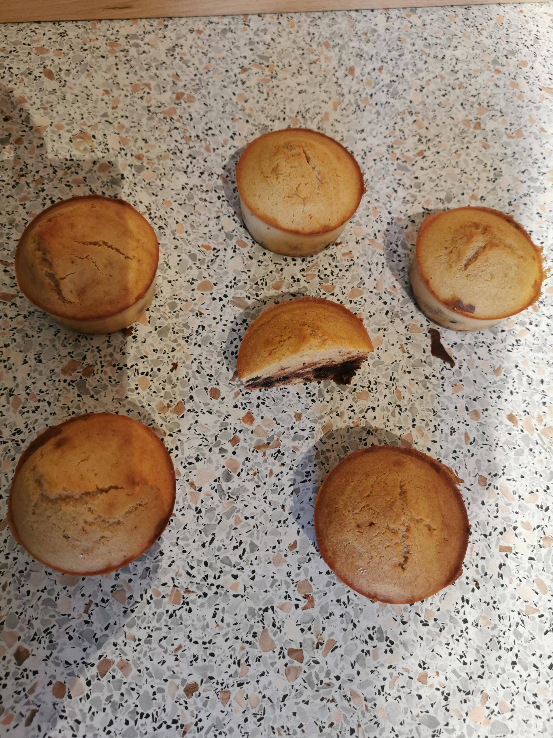 Muffins pépites de chocolat healthy - Recette Cake Factory | Tefal