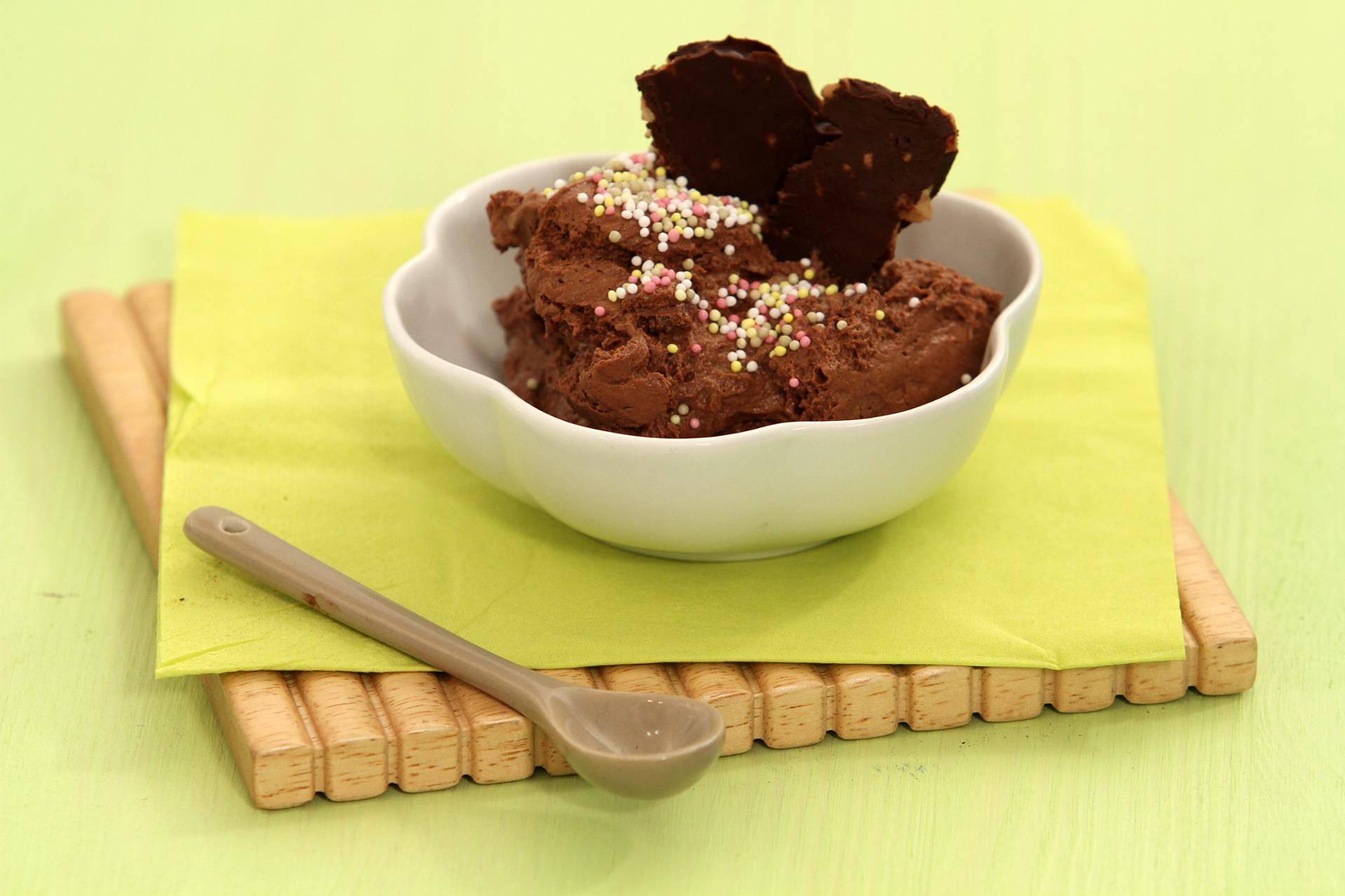 Mousse au chocolat, éclats de noisette - Recette undefined | Tefal