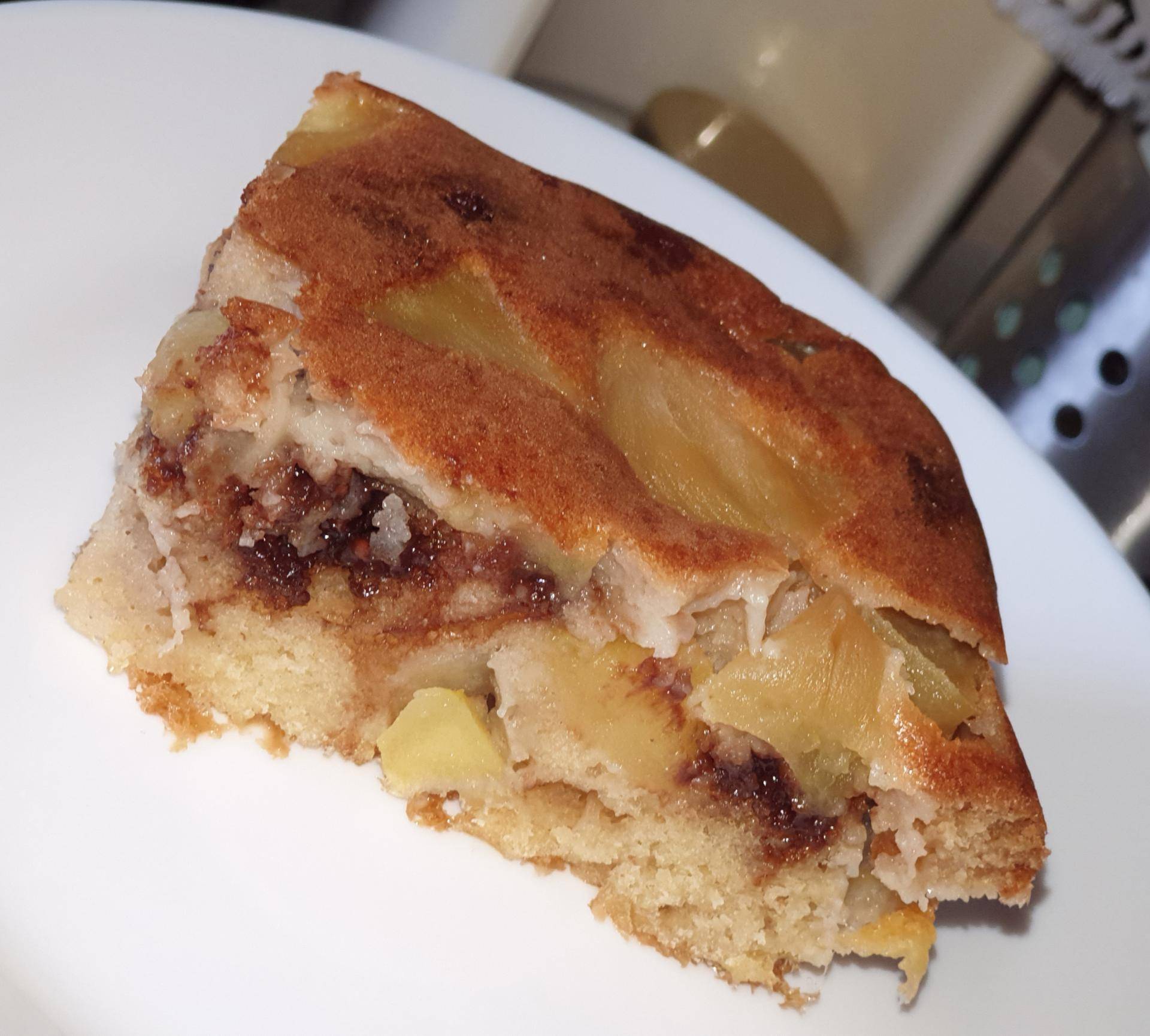 GÂTEAU AU YAOURT POMMES AMANDES CHOCOLAT - Recette Cake Factory | Tefal
