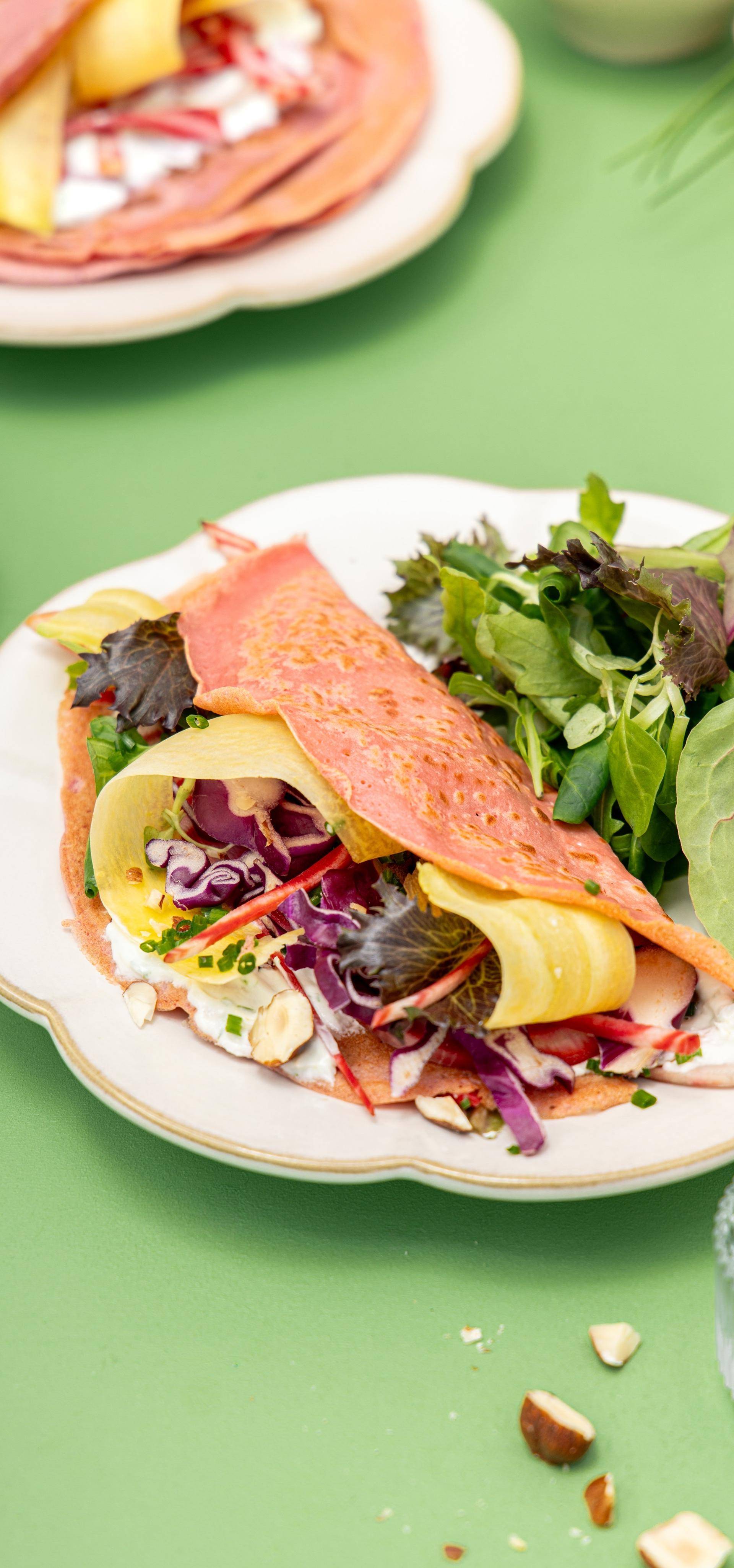 Tacos végétarien aux légumes sautés et avocat, fromage frais - Recette Poêles et Casseroles | Tefal