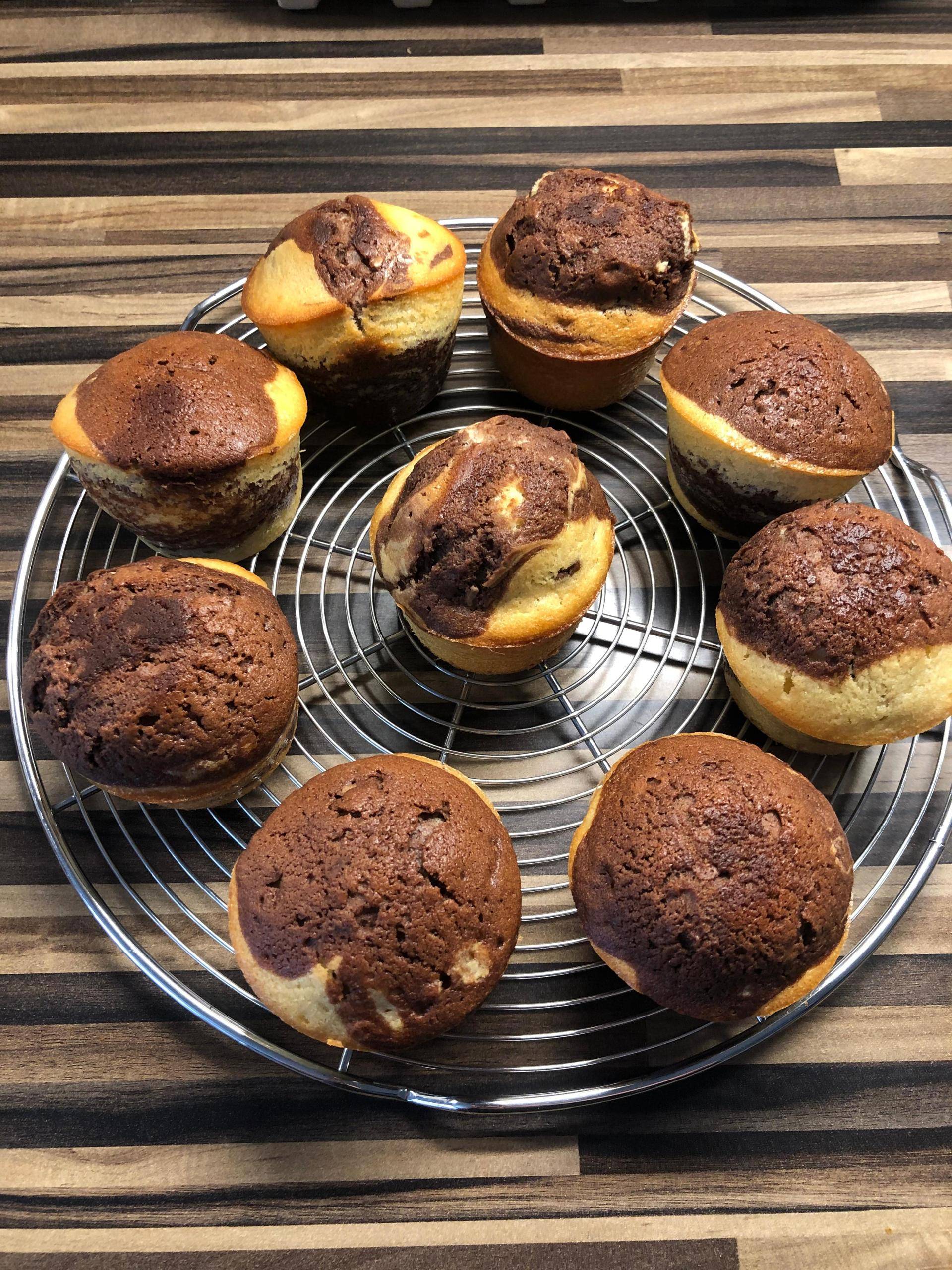 Muffin marbré moelleux - Recette Cake Factory | Tefal