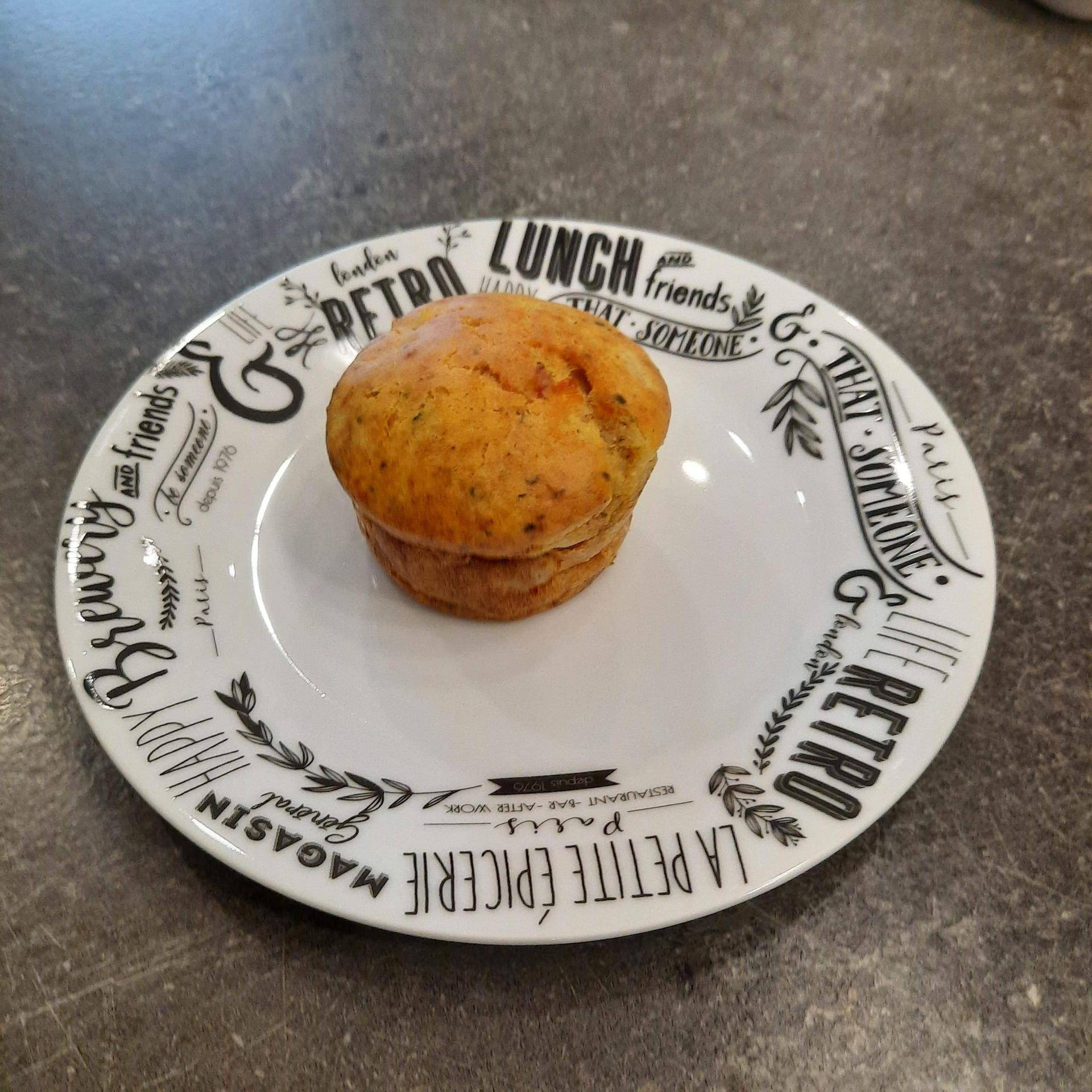Muffins surimi, coriandre et curry - Recette Cake Factory | Tefal