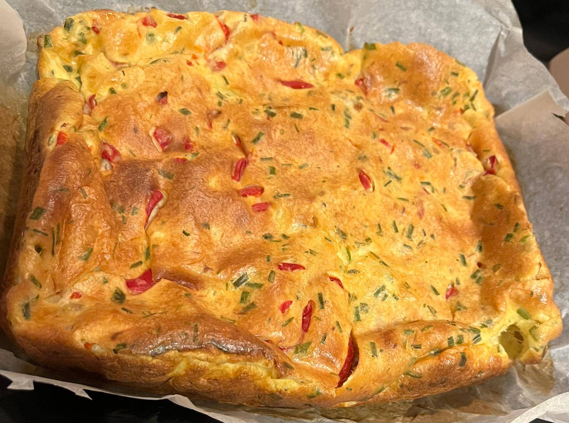 Clafoutis salé - Recette Cake Factory | Tefal