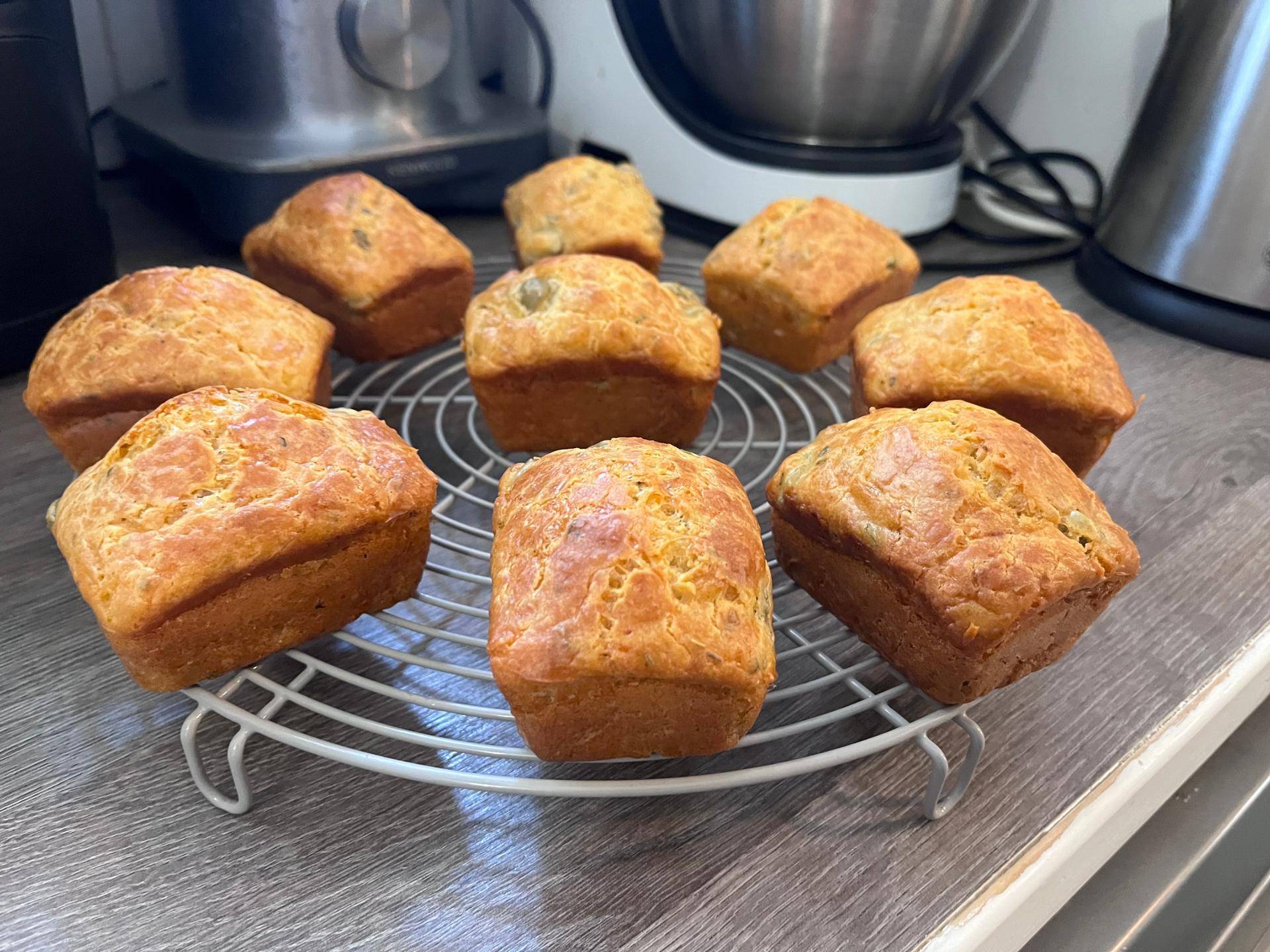 Cakes individuels aux olives - Recette Cake Factory Infinity | Tefal