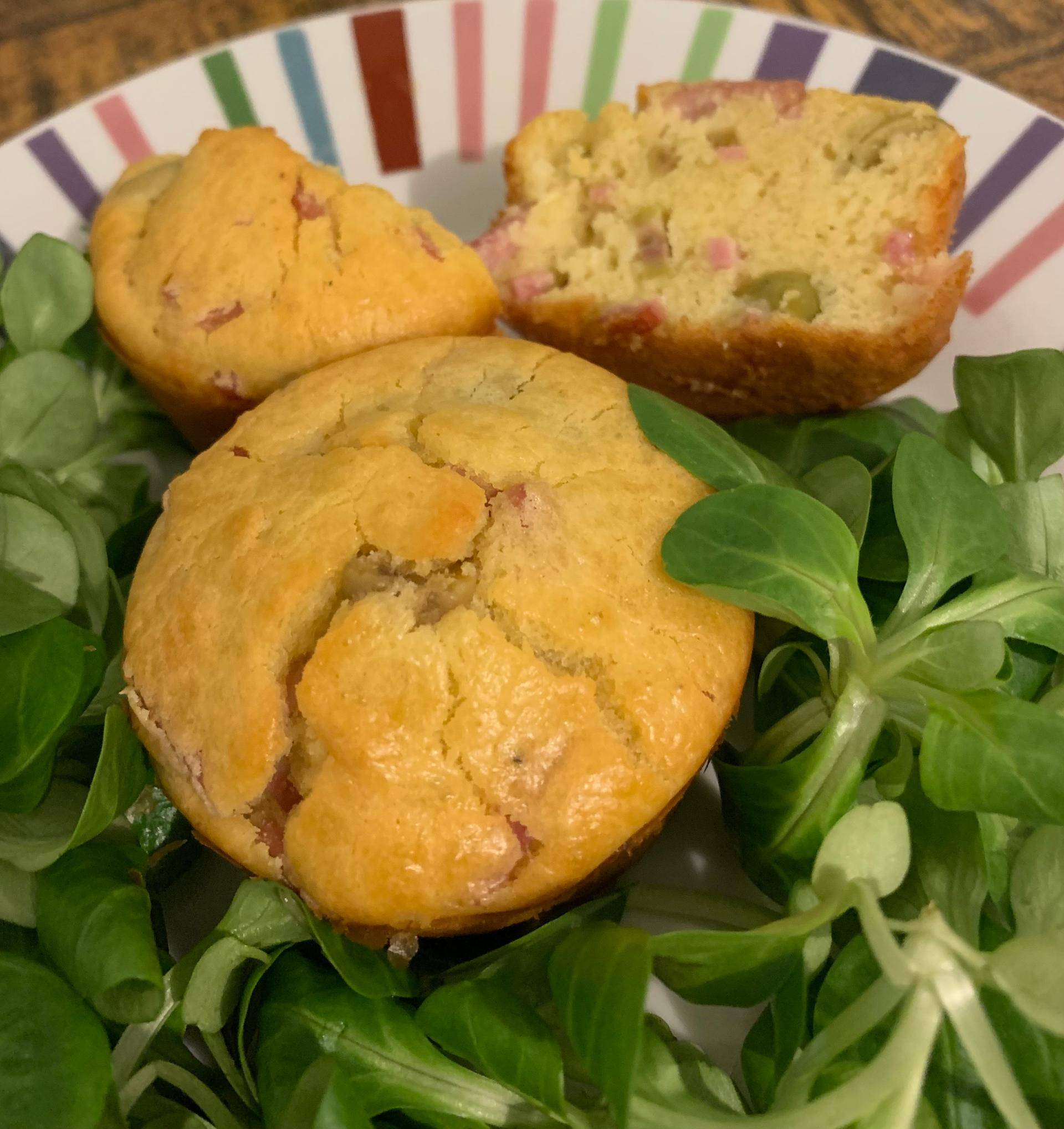 Muffins jambon-olive - Recette Cake Factory Délices | Tefal