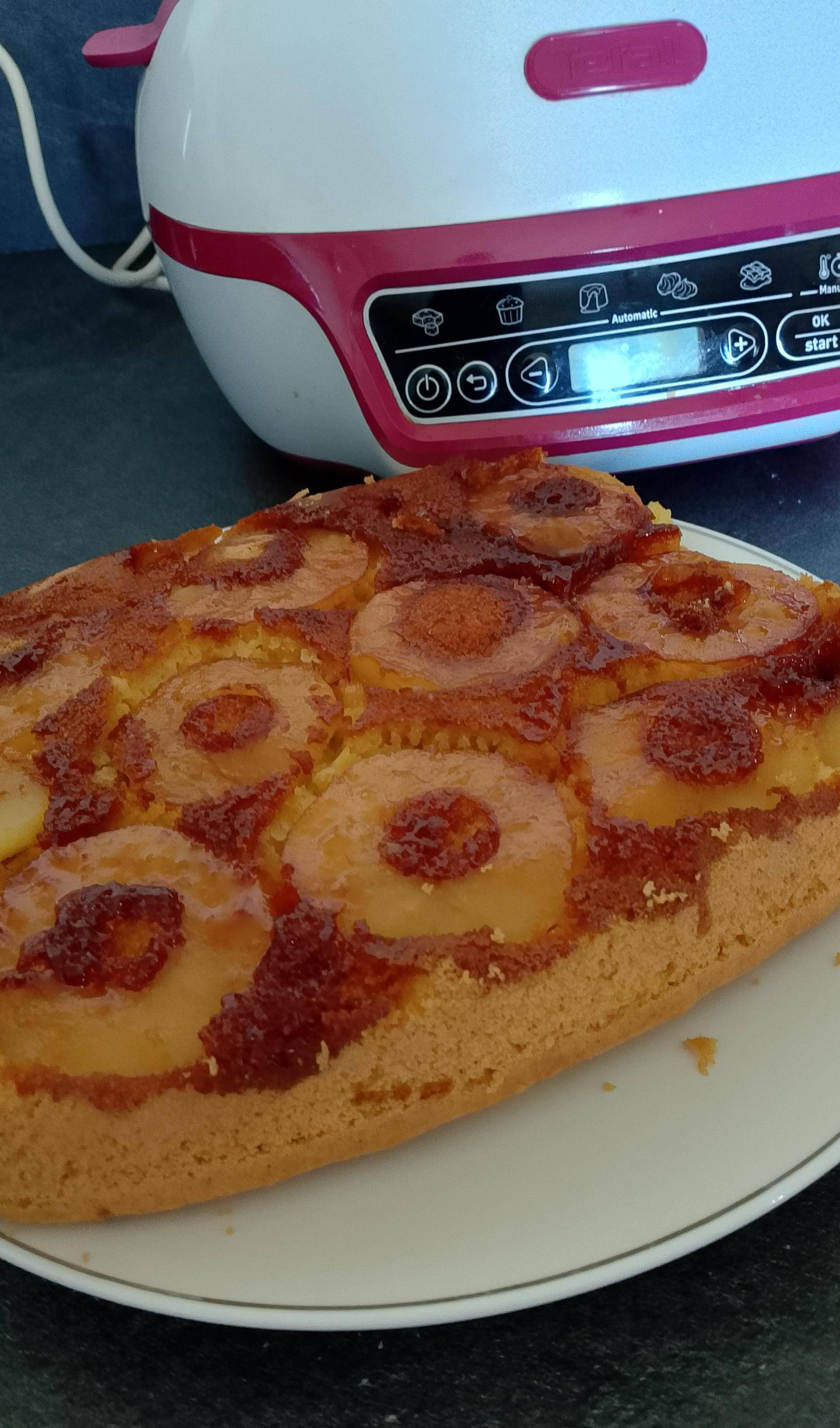 Gateau renversé pomme banane caramel - Recette Cake Factory | Tefal