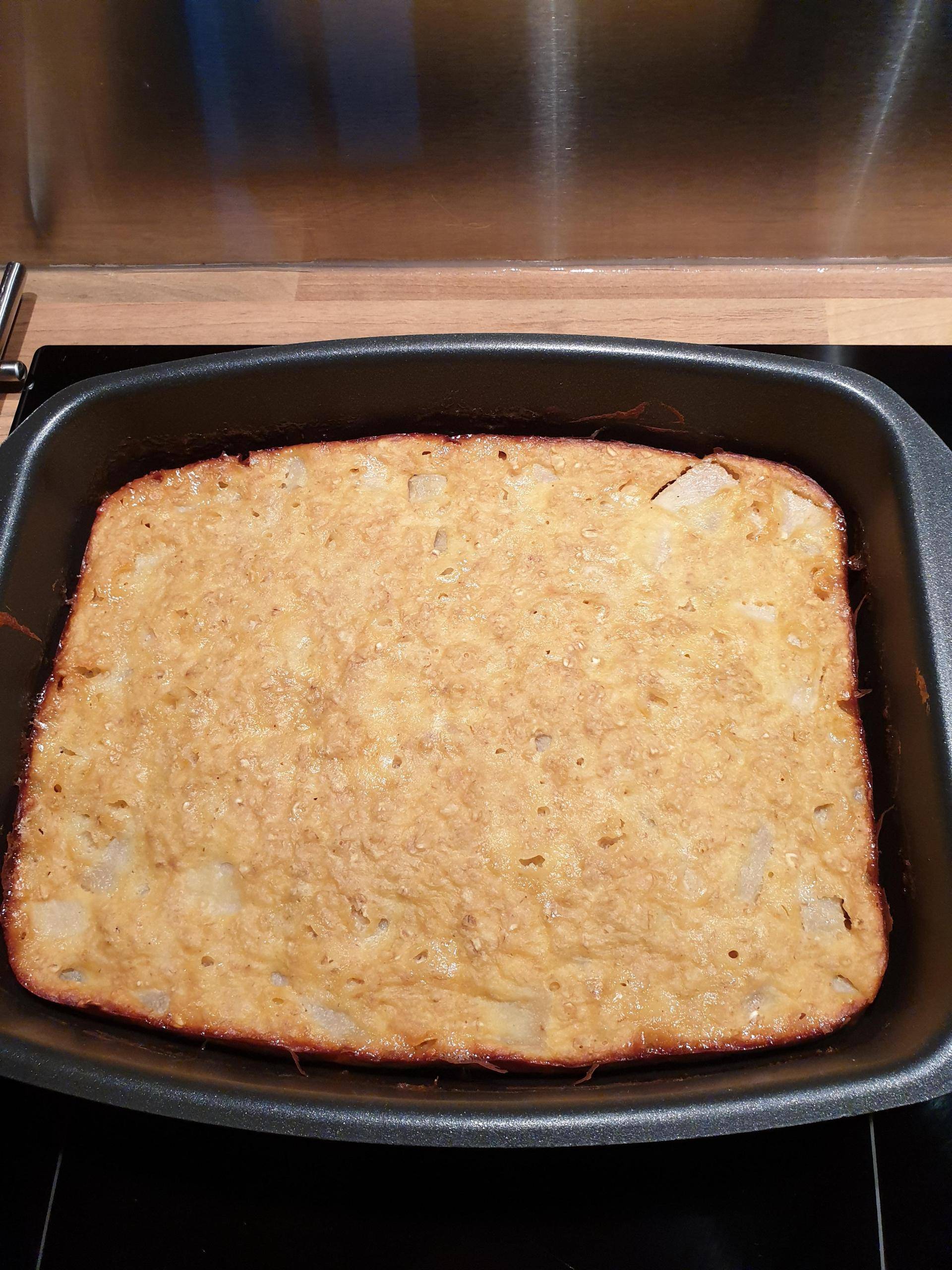 Gâteau aux flocons d'avoine léger - Recette Cake Factory | Tefal