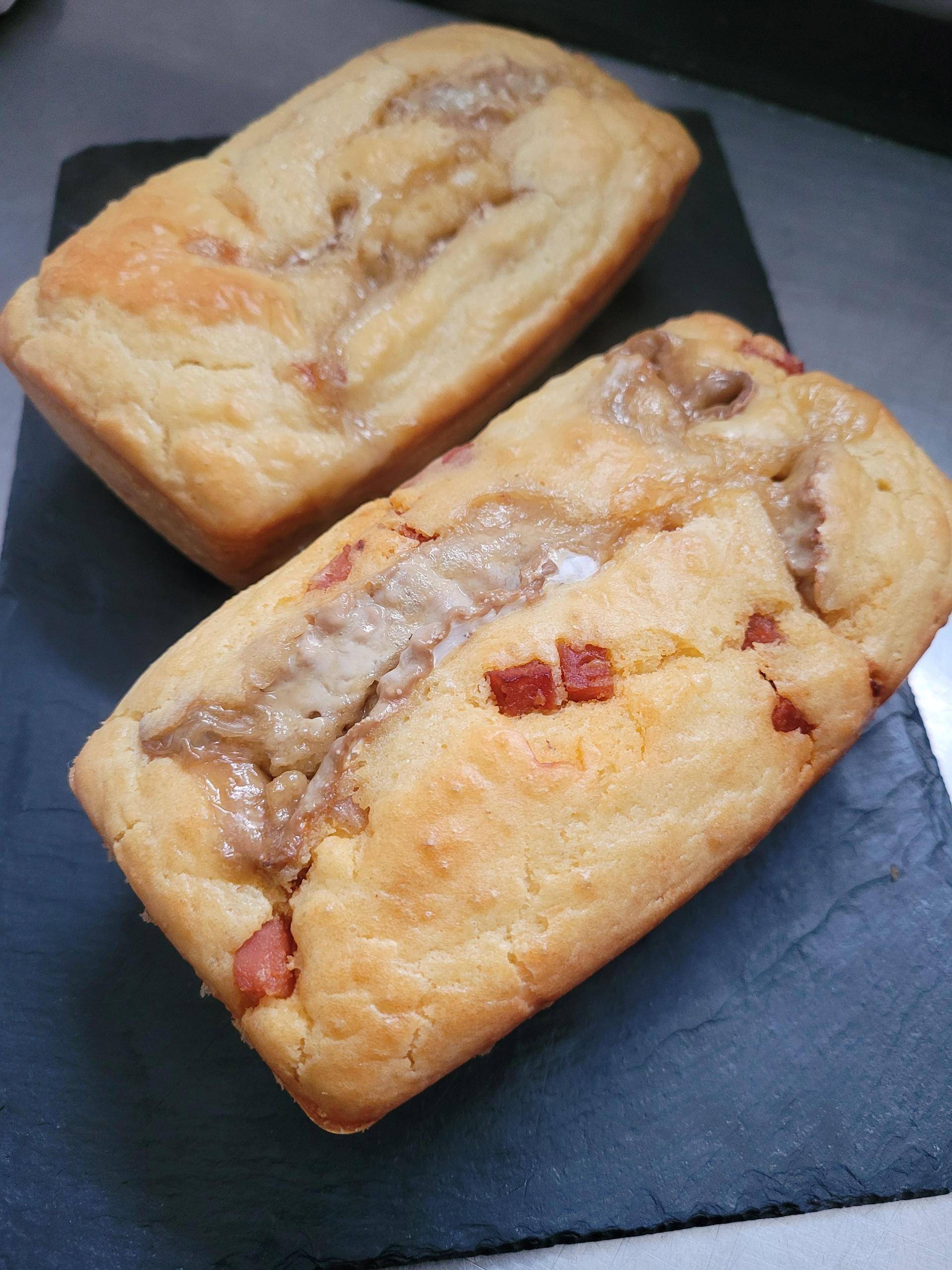 Cake camembert chorizo lardons - Recette Cake Factory | Tefal