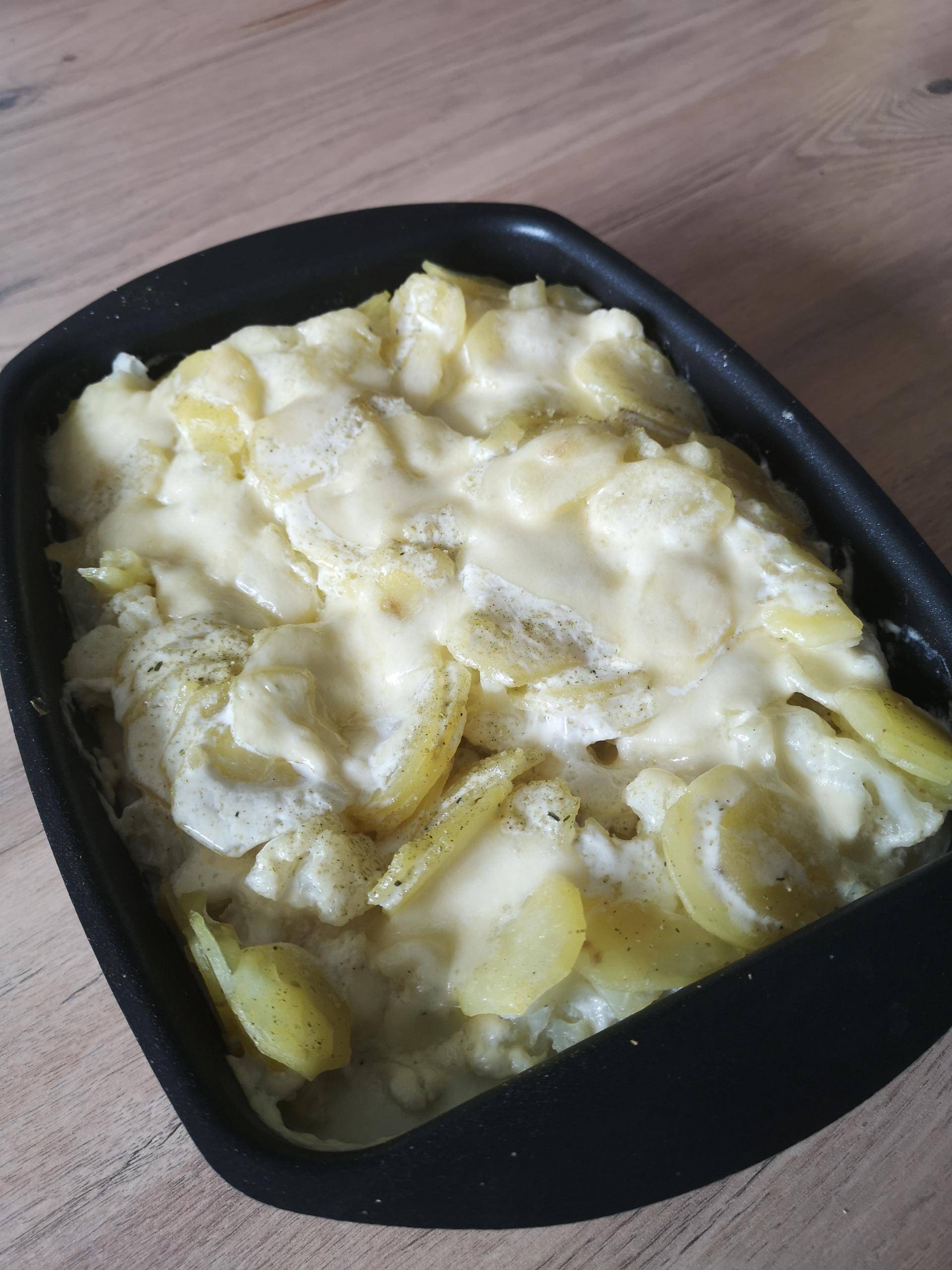 Gratin chou fleur pomme de terre poulet - Recette Cake Factory | Tefal