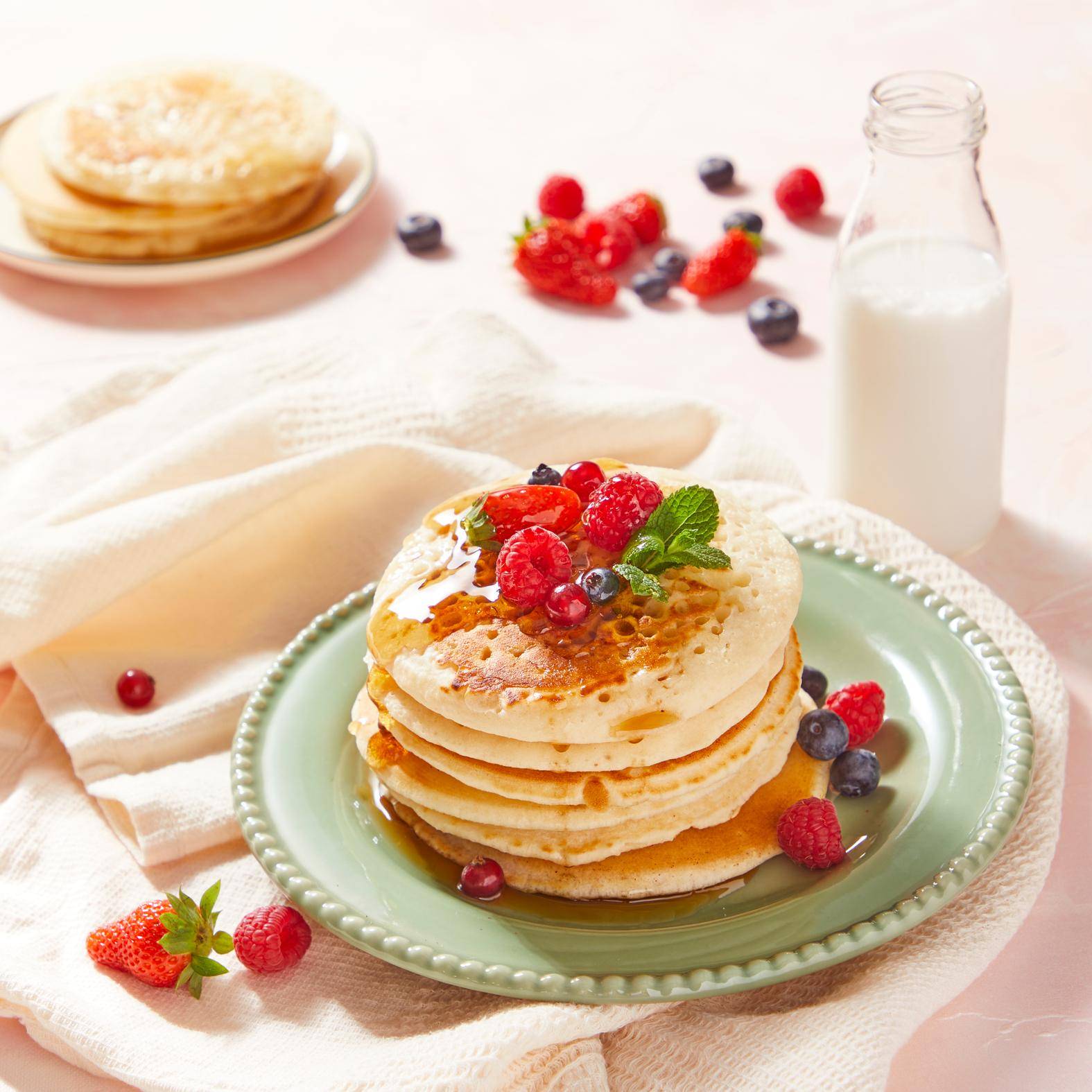 Pannenkoeken met rode vruchten - Recette Snack Collection MECHANICAL | Tefal