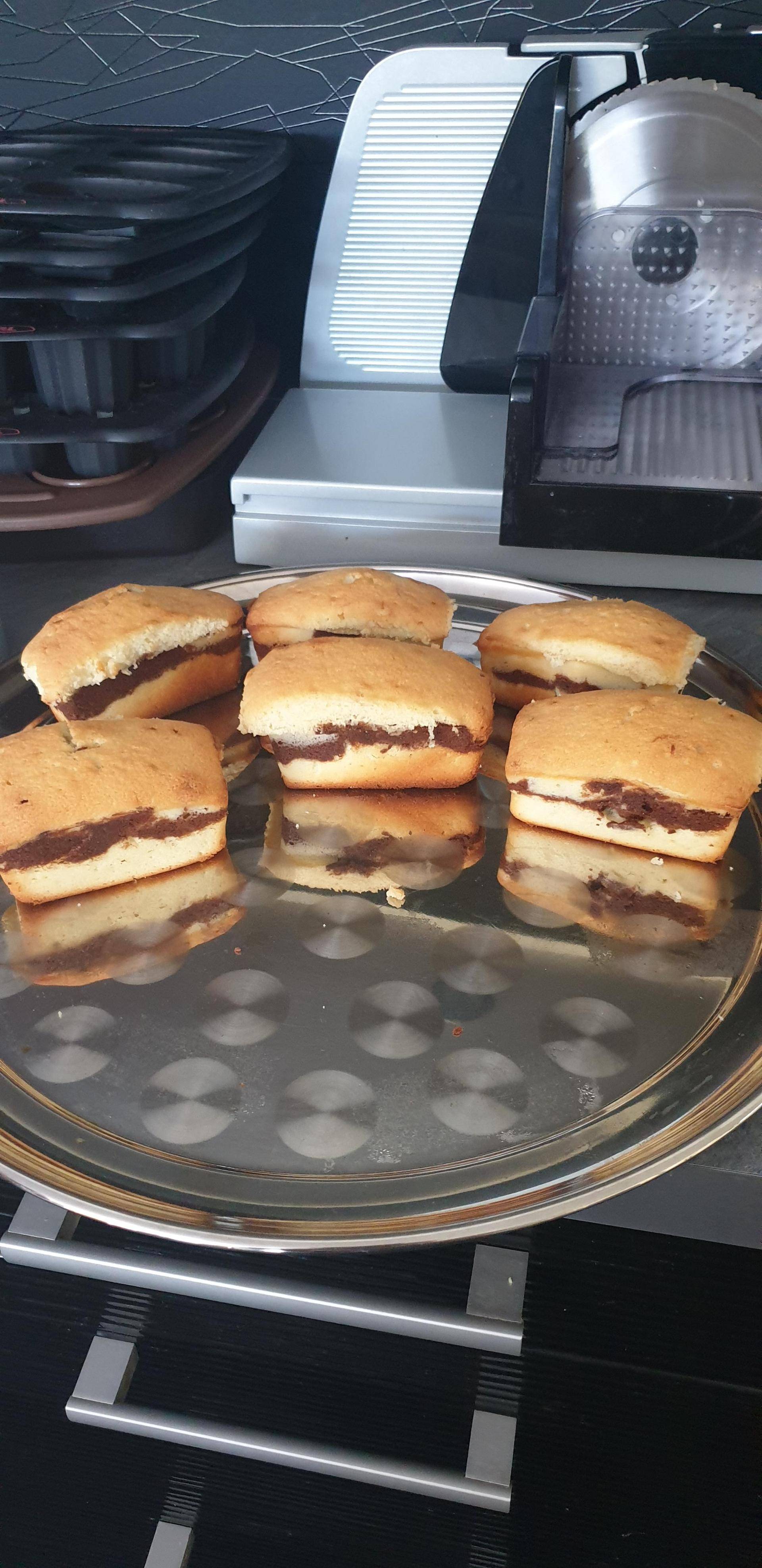 Marbré vanille chocolat - Recette Cake Factory | Tefal