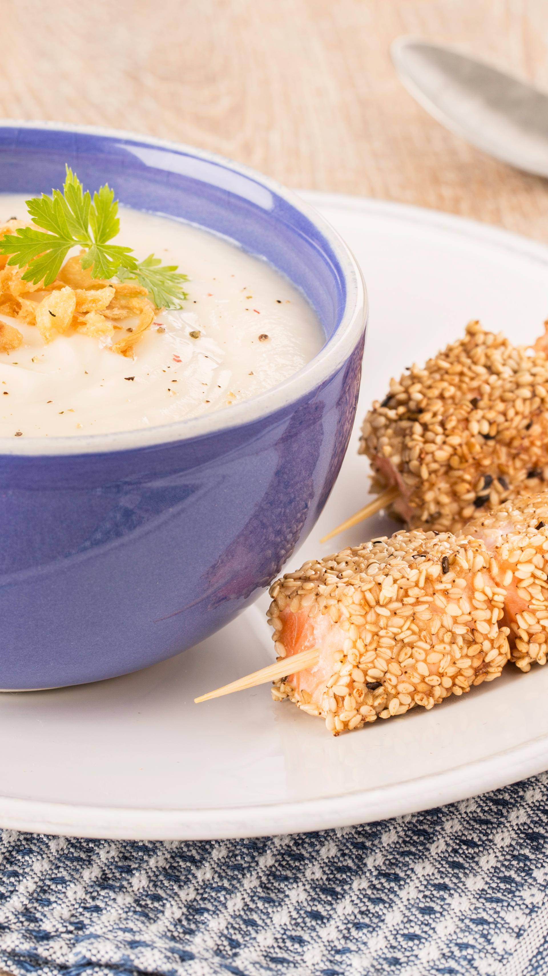 Brochettes de choux de Bruxelles et bacon - Recette OptiGrill 2in1 | Tefal
