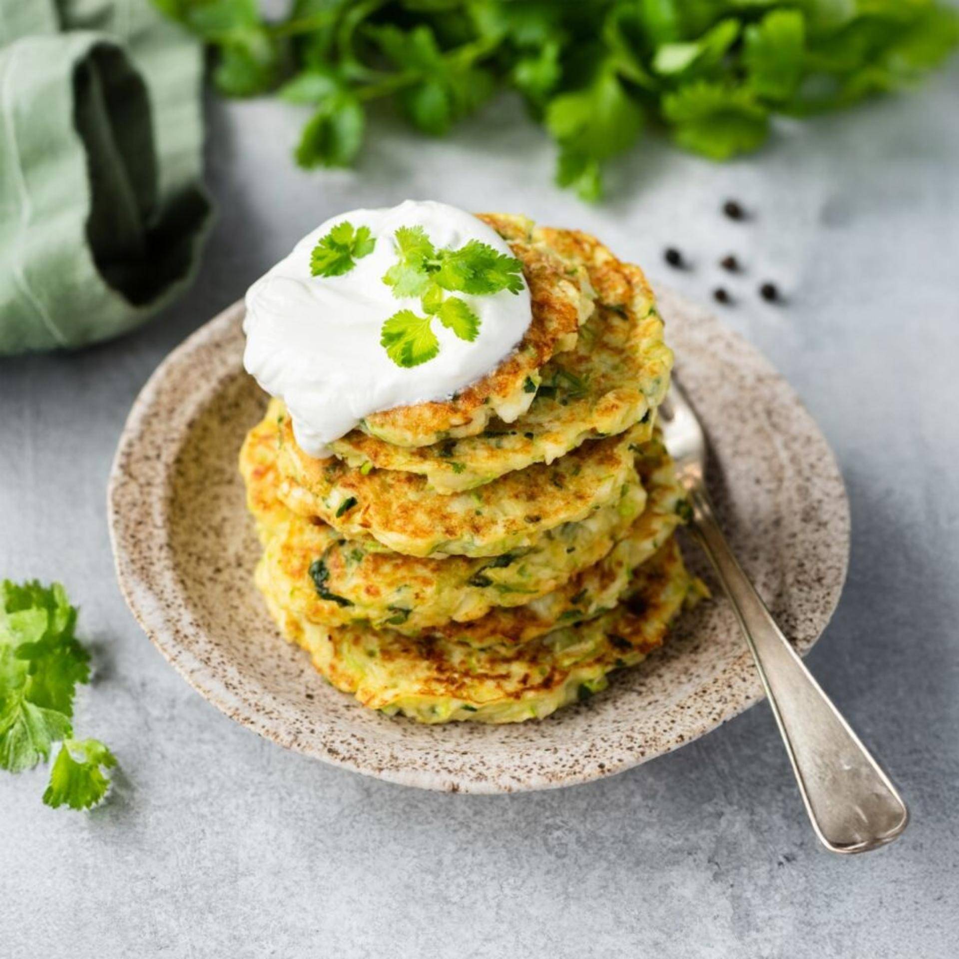 Galettes crétoises courgette, feta et menthe - Recette Snack Collection MECHANICAL | Tefal