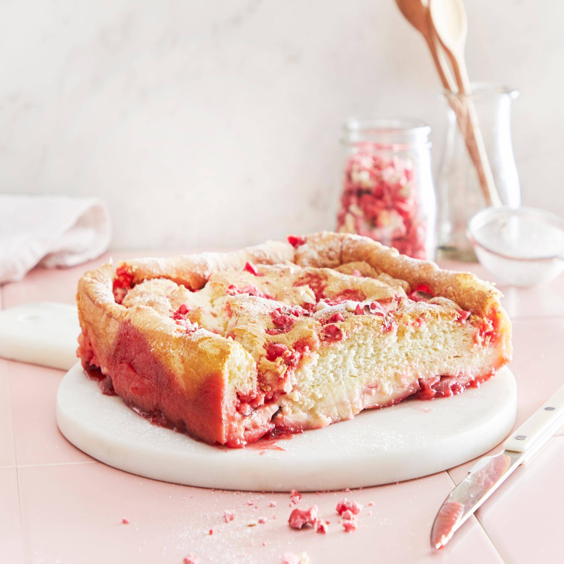 Flan magique aux pralines - Recette Cake Factory | Tefal