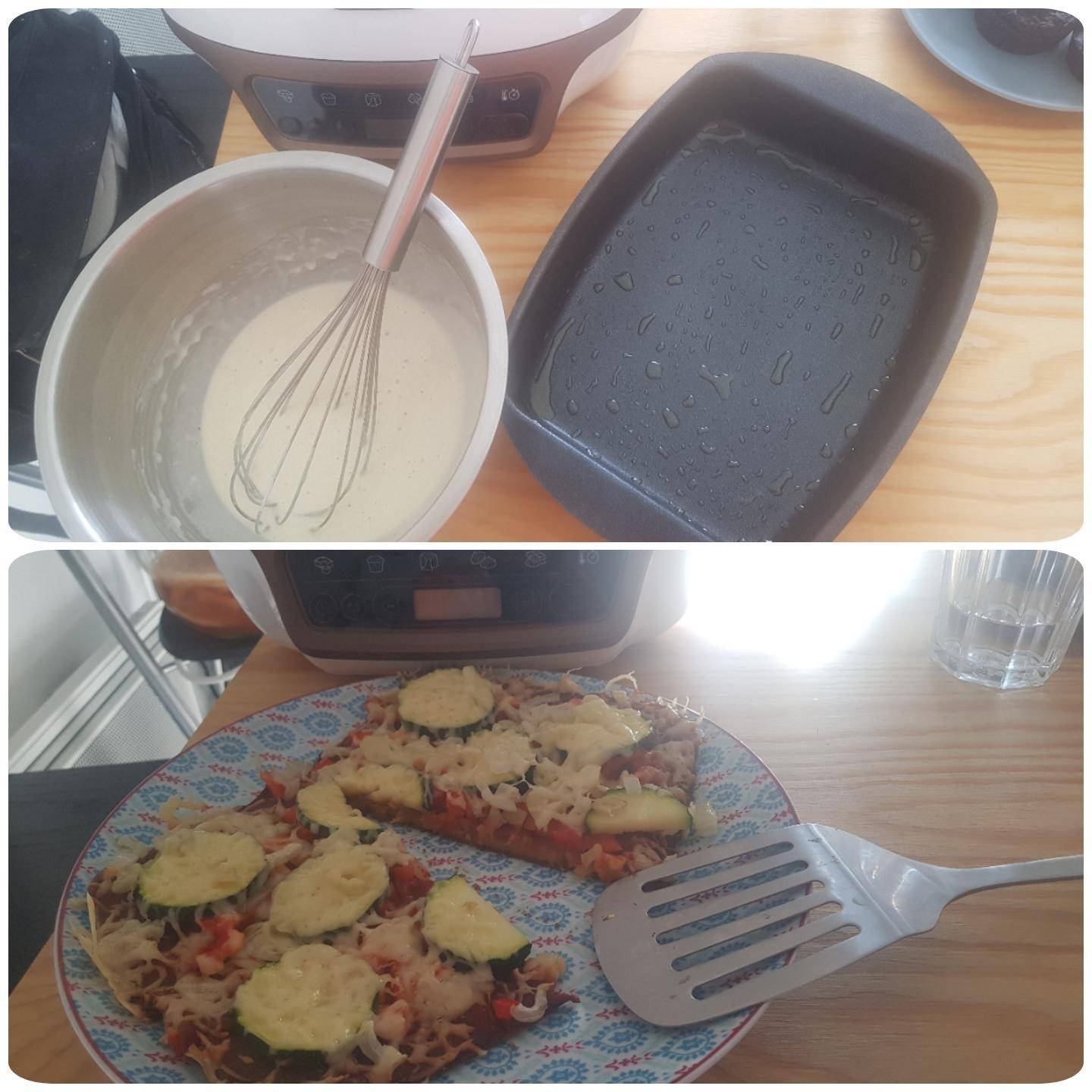 Vegan Pizza Liquide 5' - Recette Cake Factory | Tefal