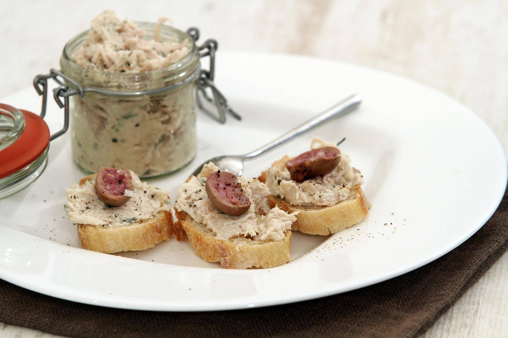 Rillettes de lapin au romarin - Recette Balance de cuisine | Tefal