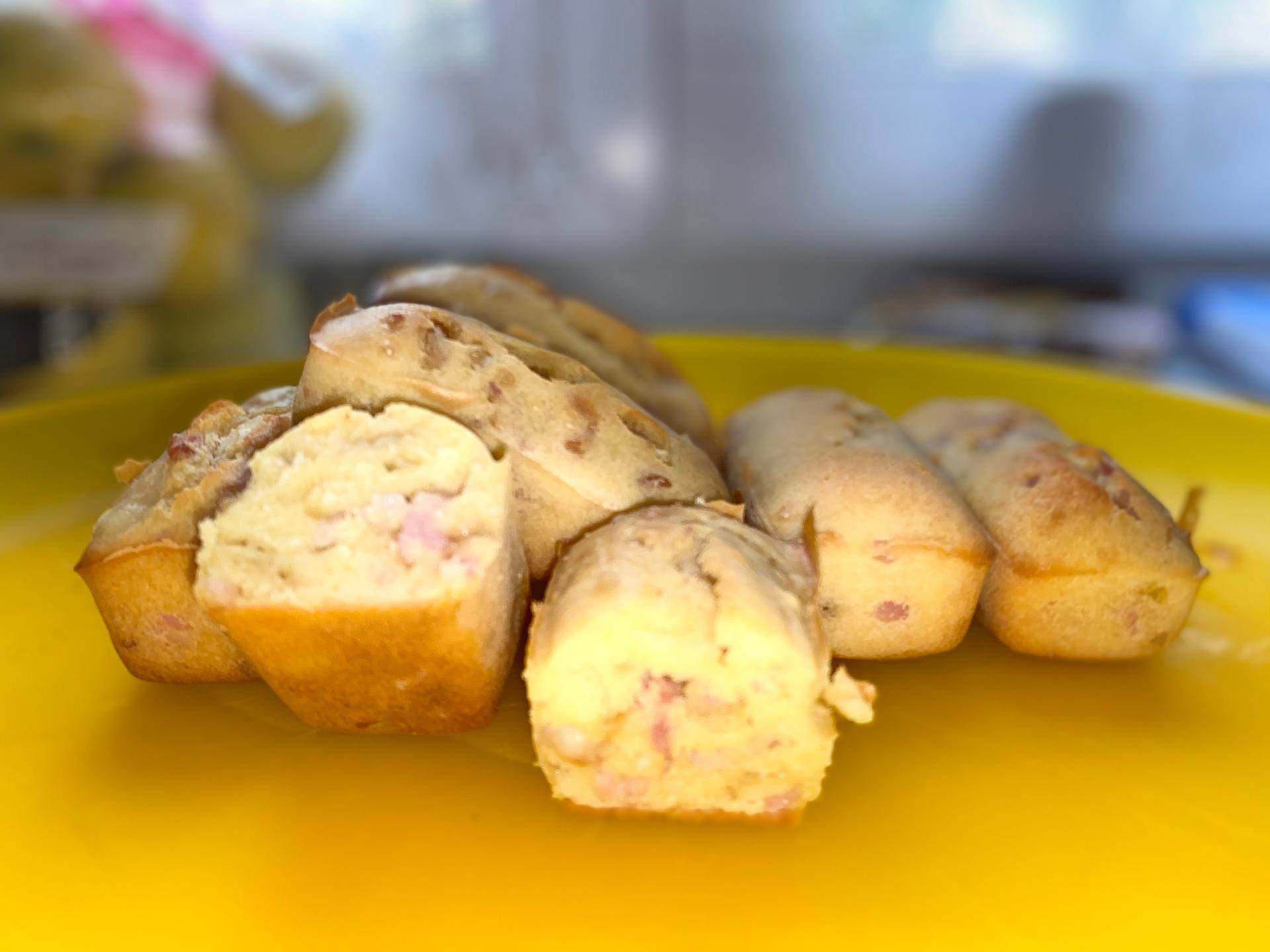 Financiers oignon lardons - Recette Cake Factory | Tefal