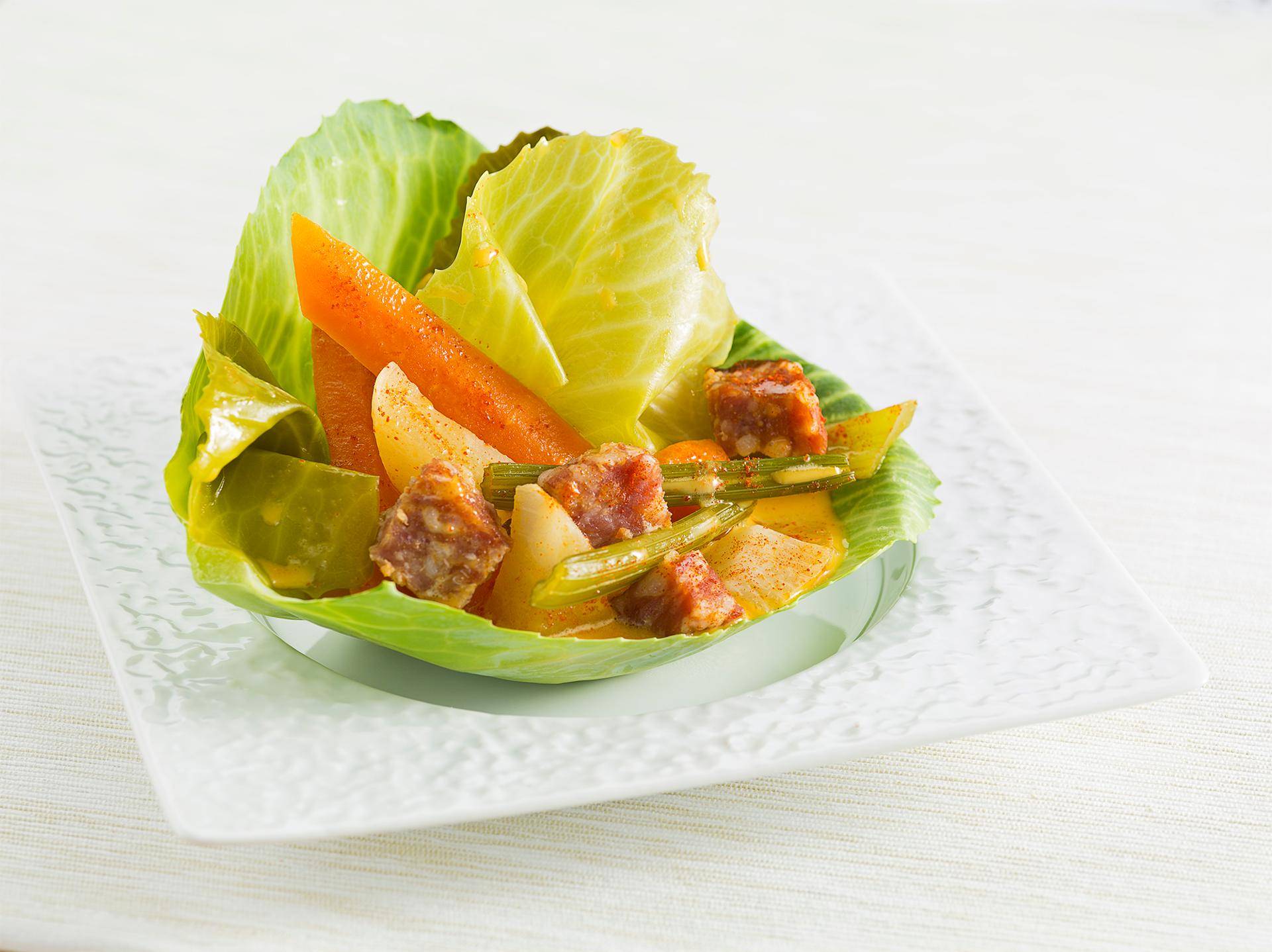 Cocotte de légumes, Morteau et paprika - Recette undefined | Tefal