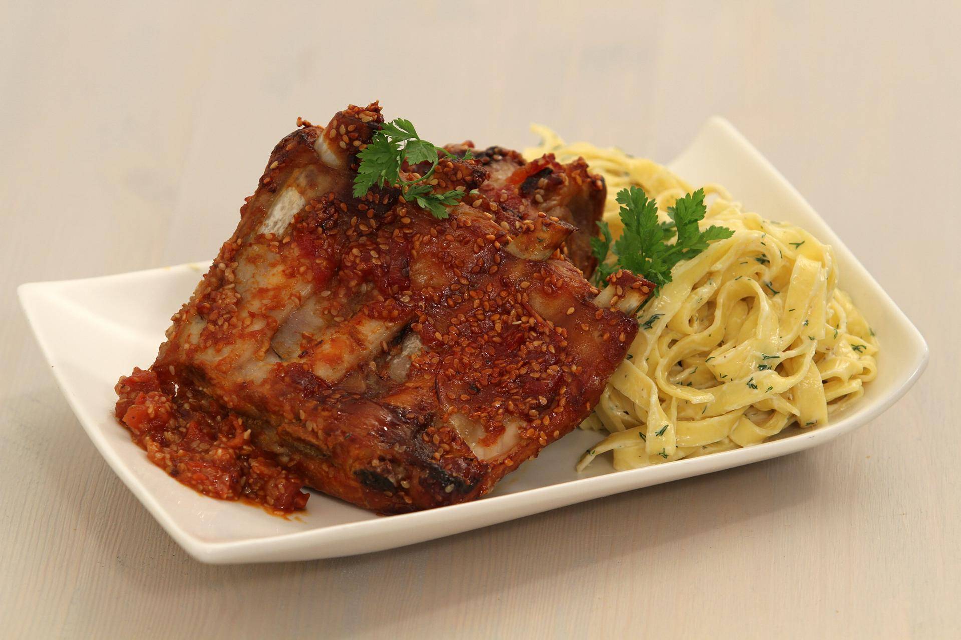 Travers de porc marinés façon ribs - Recette Balance de cuisine | Tefal