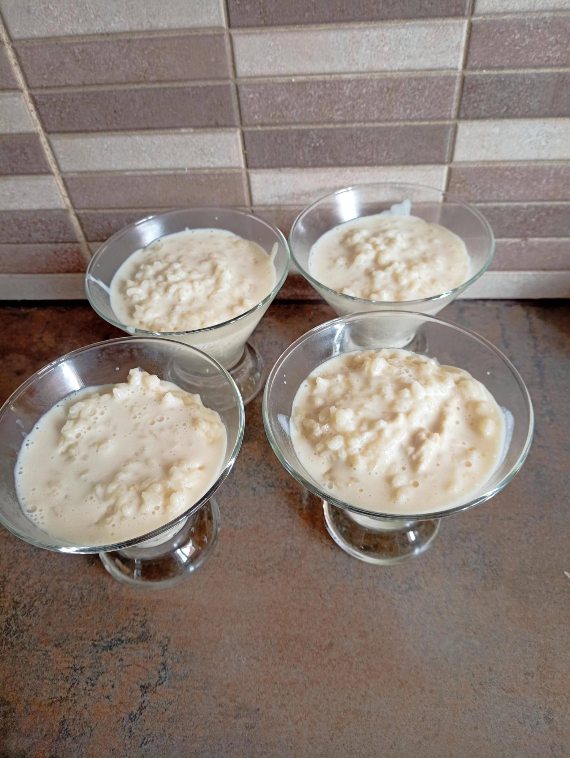Riz au lait de soja vanille - Recette Cake Factory | Tefal