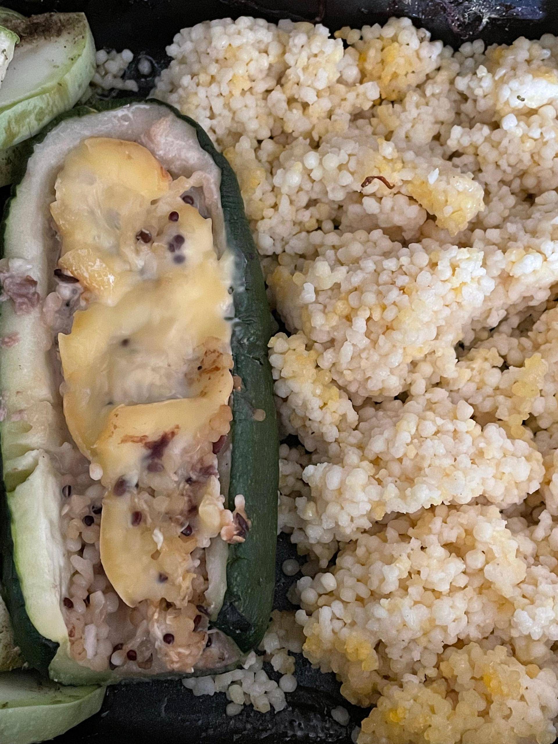 Courgettes farcies au reblochon - Recette Cake Factory | Tefal