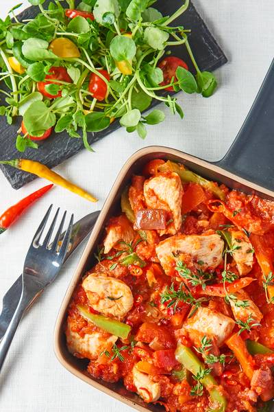 Poulet basquaise - Recette undefined | Tefal
