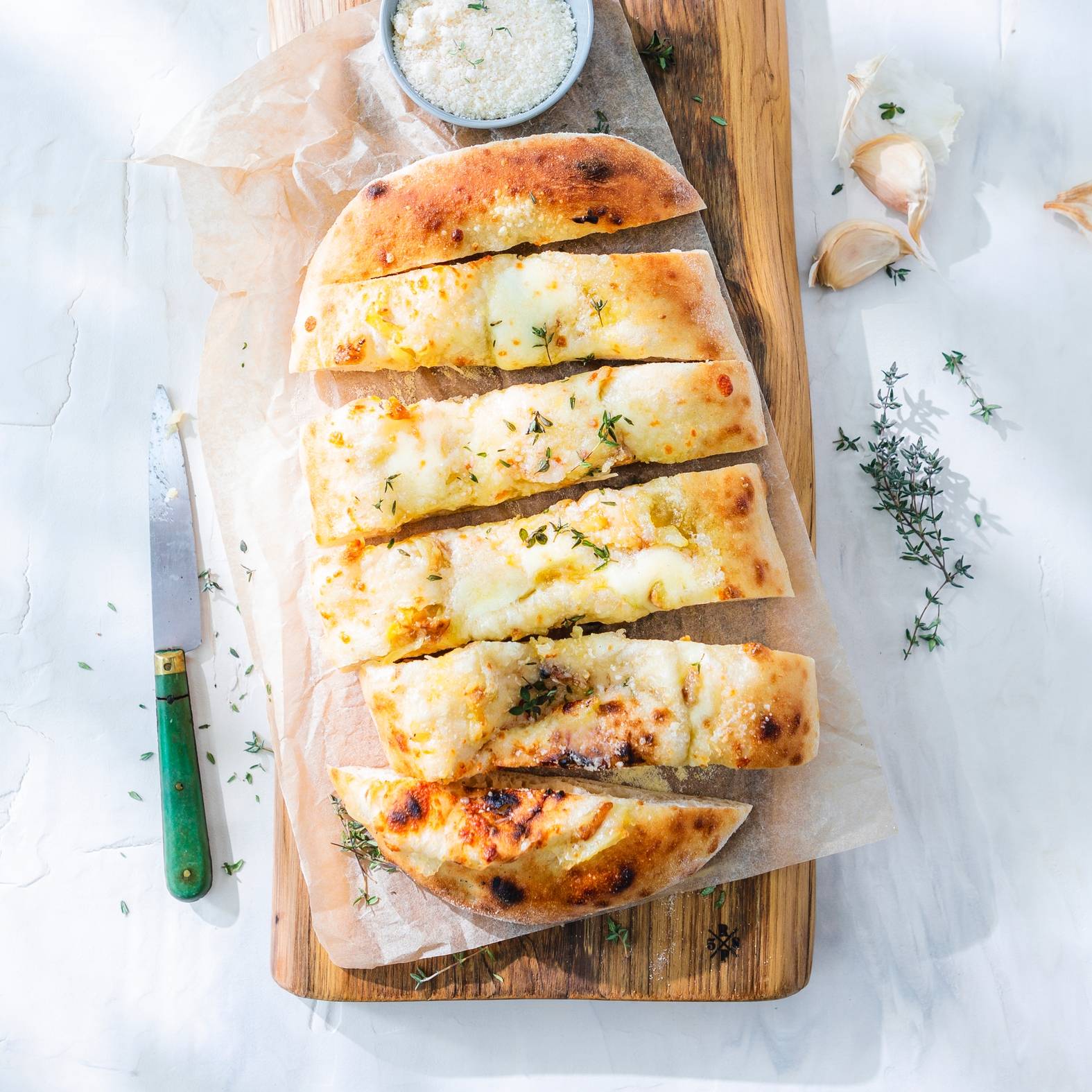 Pain à l’ail - Recette Pizza Pronto | Tefal