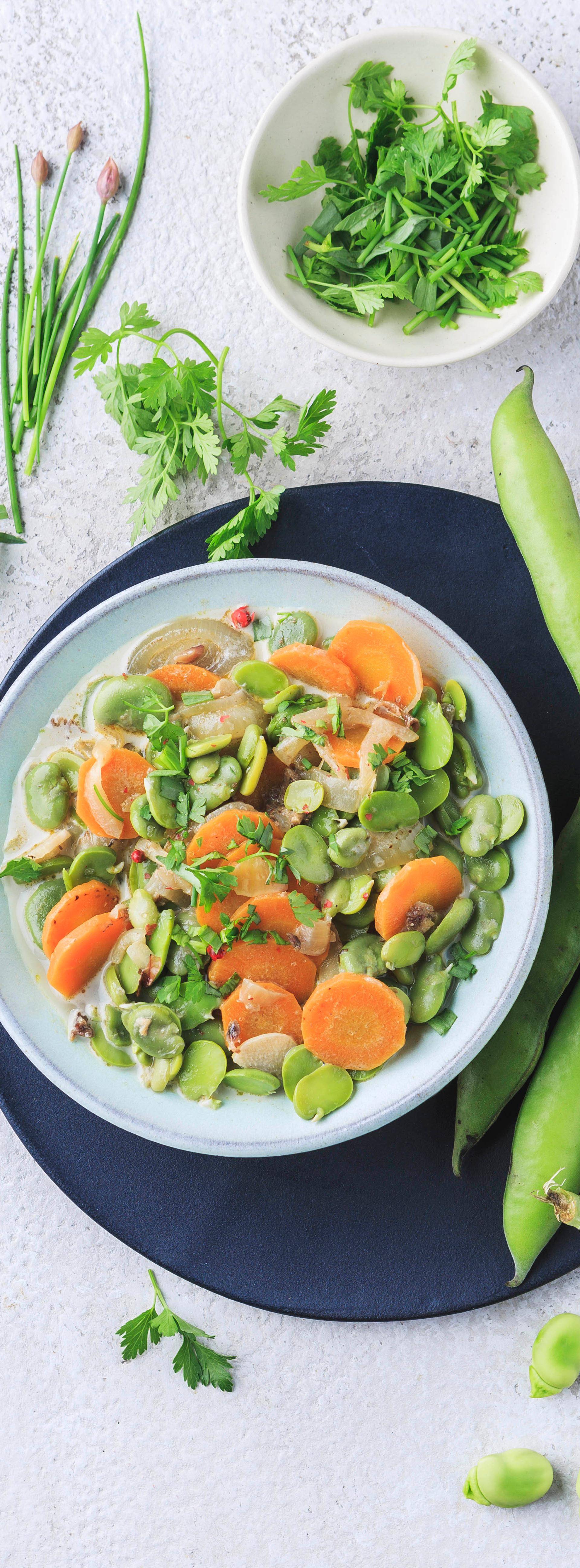 Sauté de veau aux artichauts marinés et aux fèves - Recette Poêles et Casseroles | Tefal
