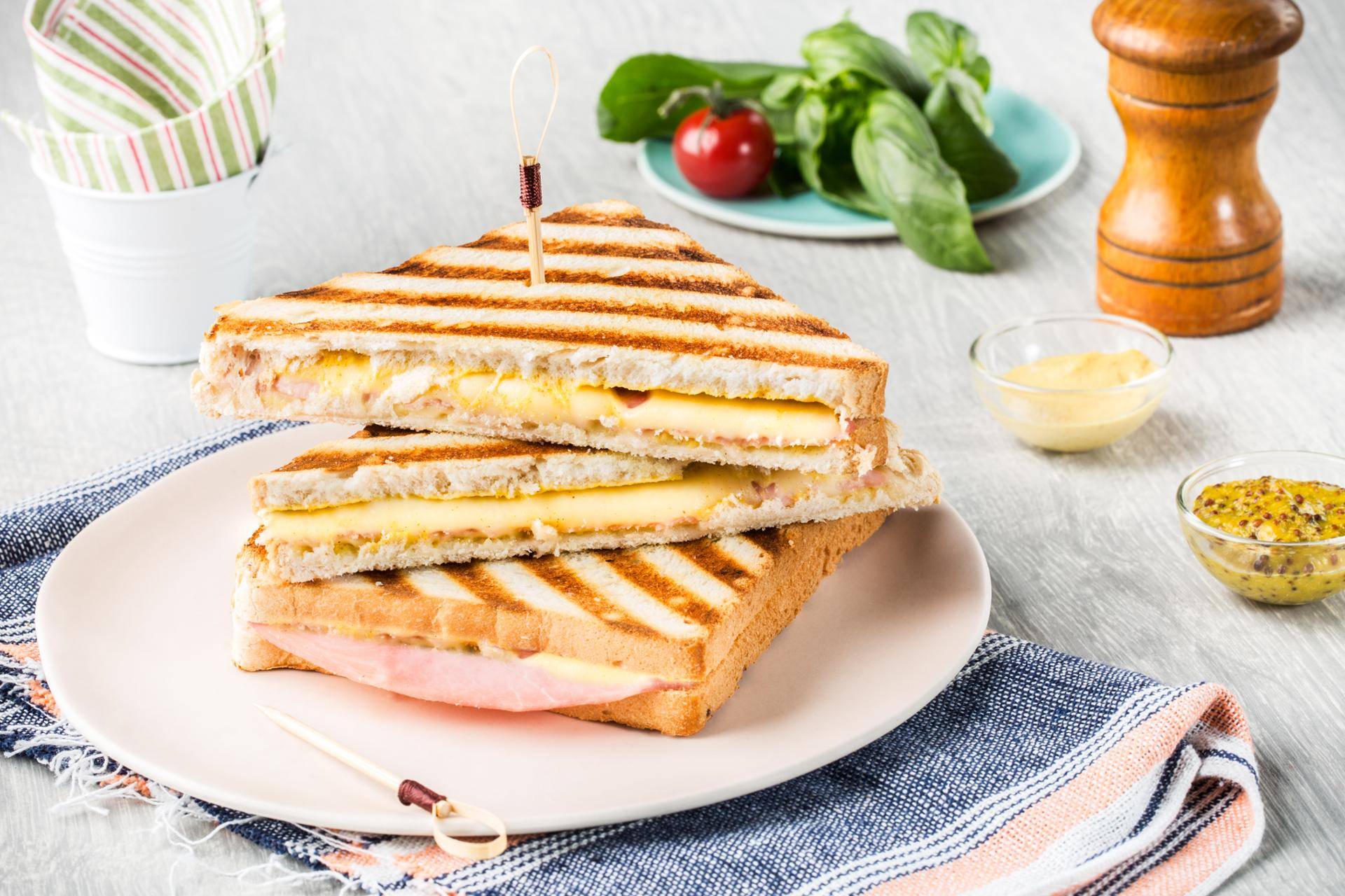 Grilled cheese classique - Recette OptiGrill + | Tefal