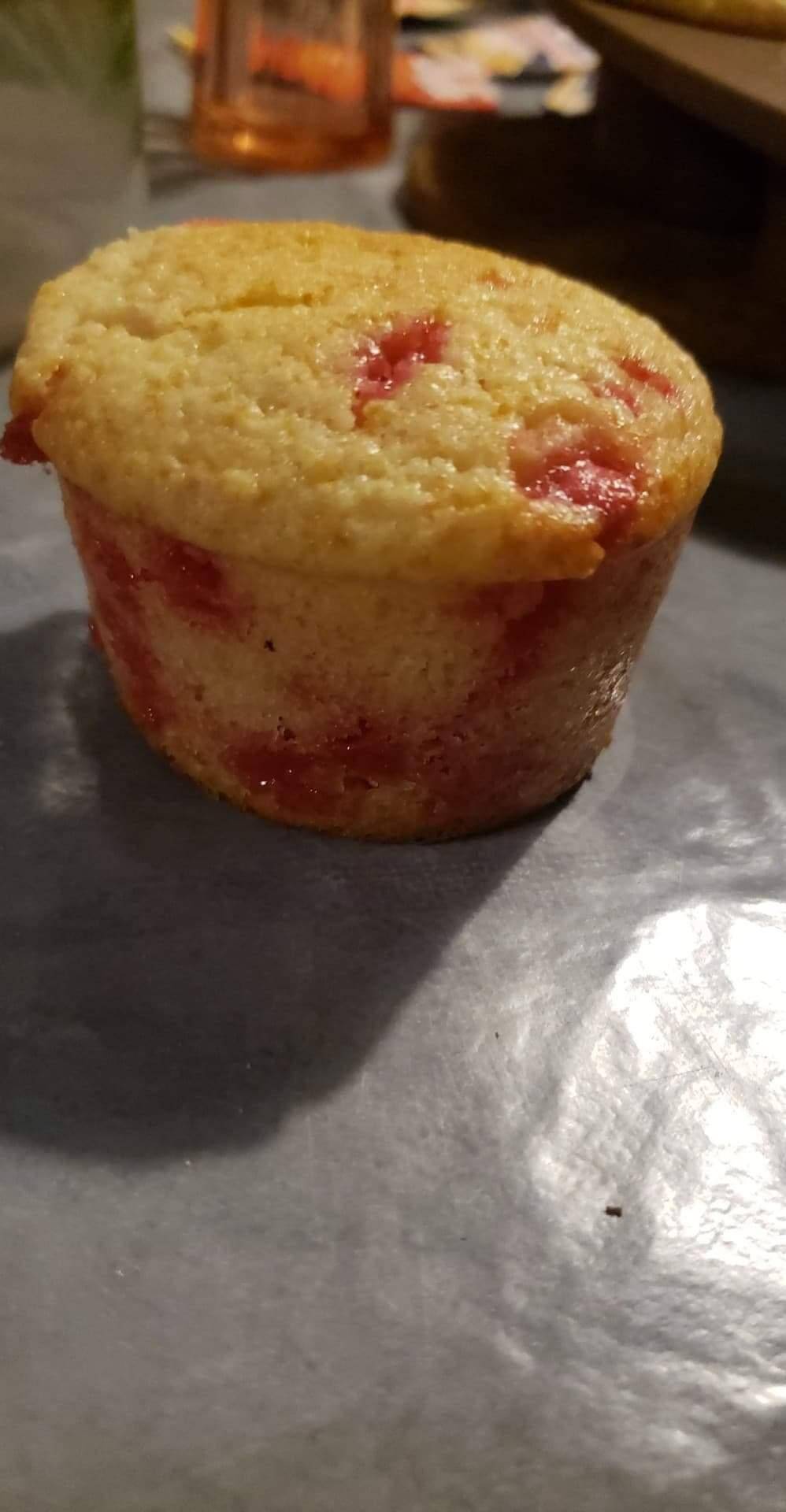 Muffin moelleuses petite choco fraise - Recette Cake Factory | Tefal