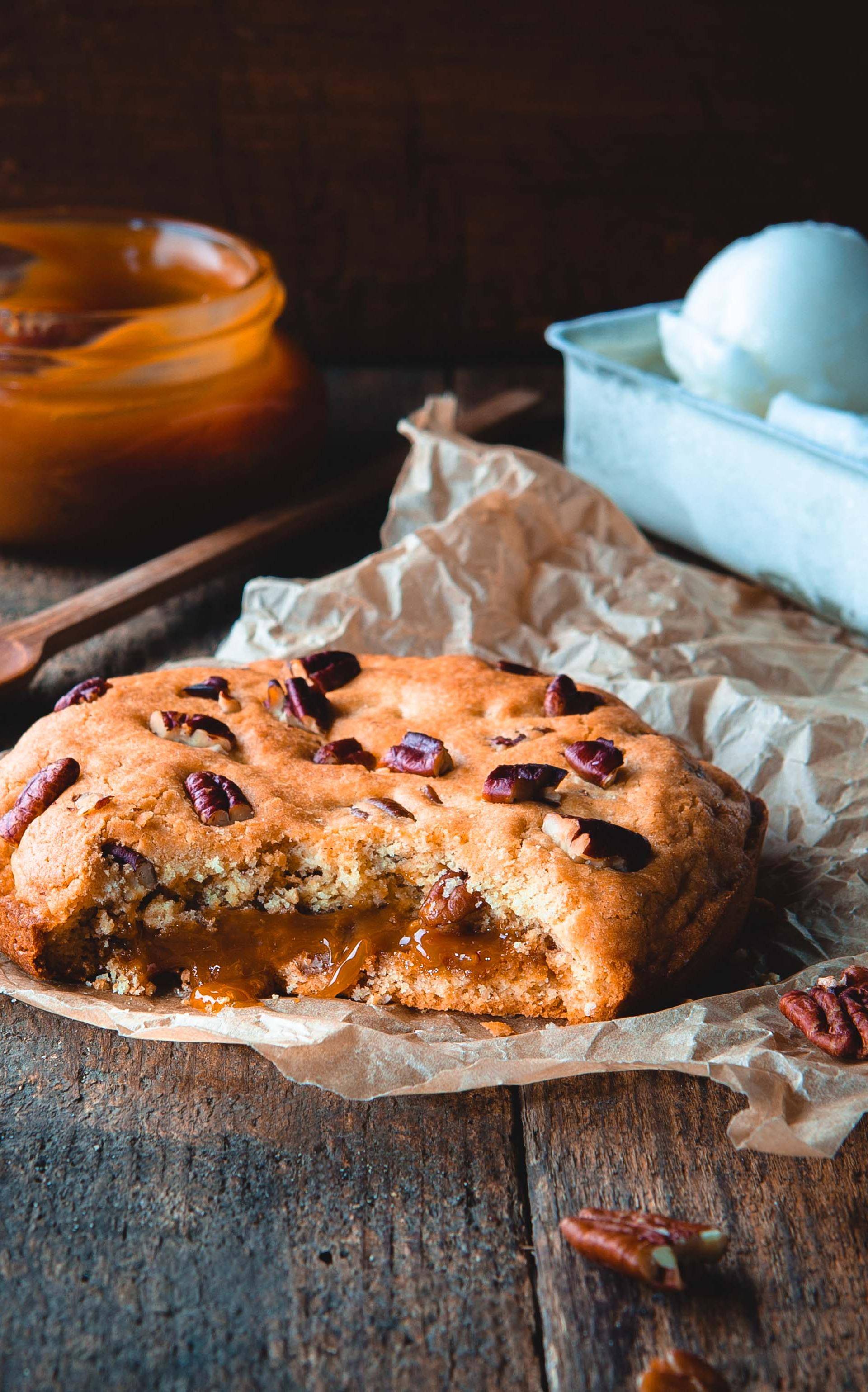 Cookie caramel speculoos - Recette Cake Factory Délices | Tefal