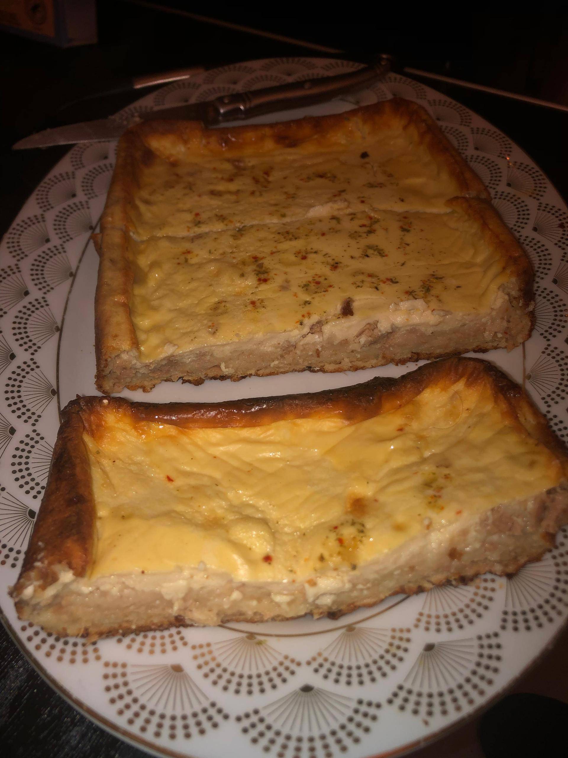 QUICHE AU THON SANS PÂTE 😋 - Recette Cake Factory | Tefal