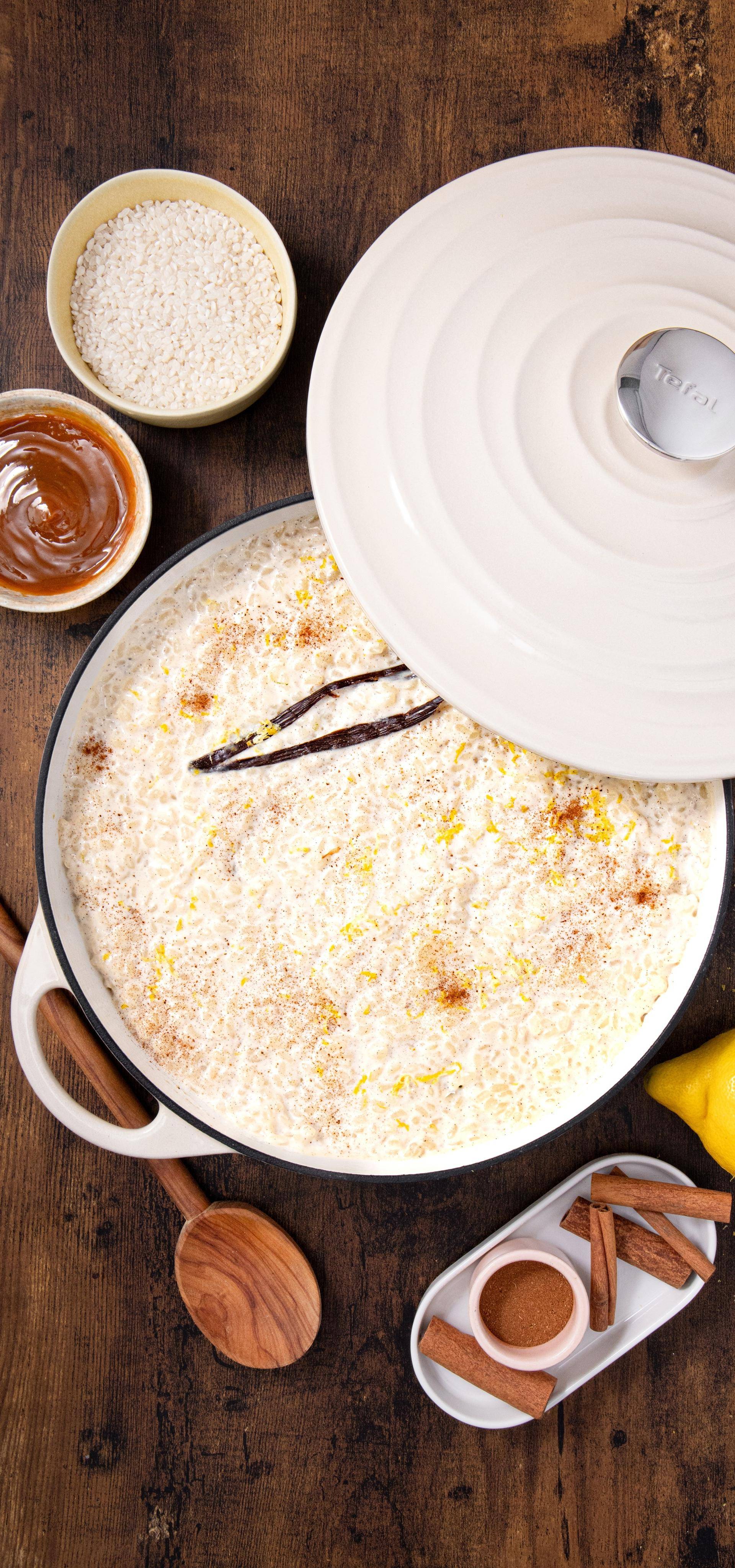 Riz au lait à la cocotte - Recette Poêles et Casseroles | Tefal