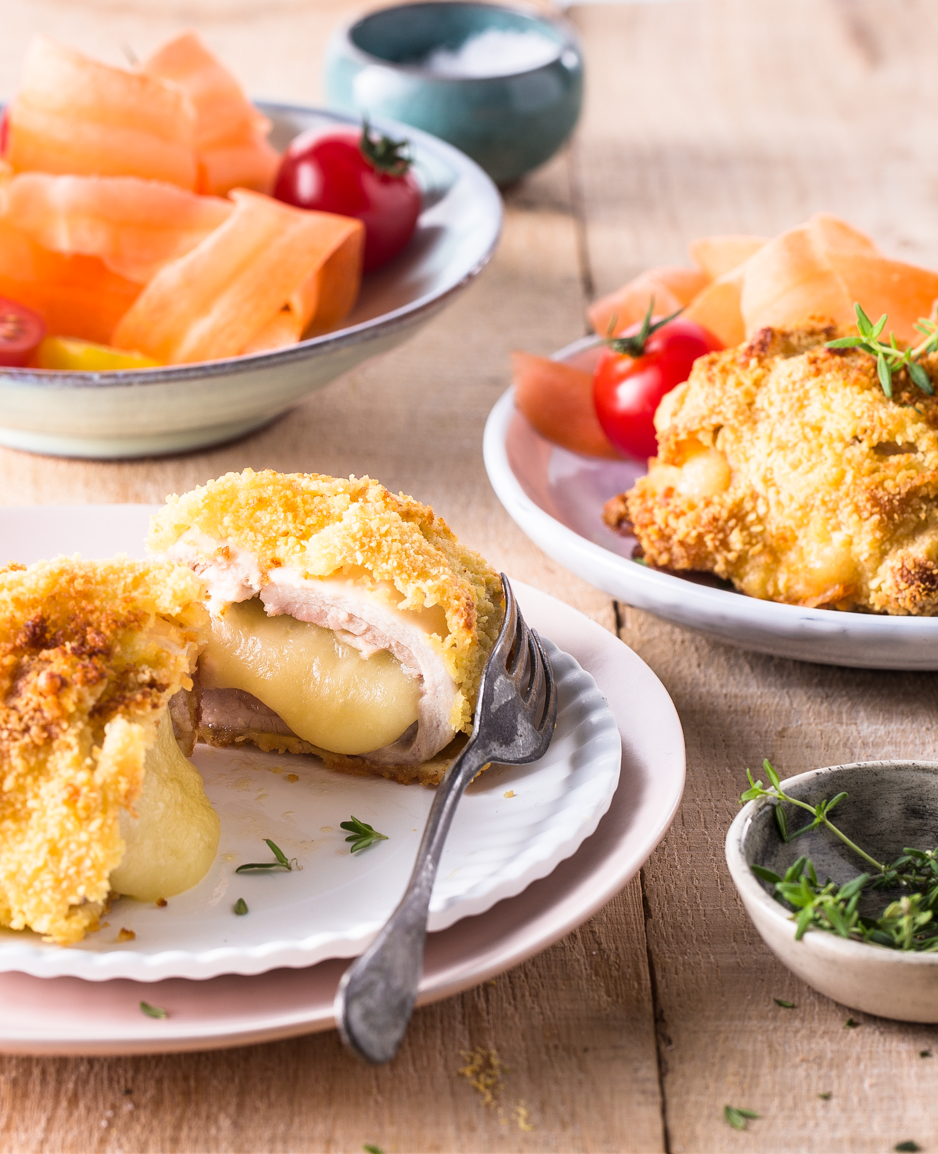 Cordon bleu et frites maison - Recette Balance de cuisine | Tefal