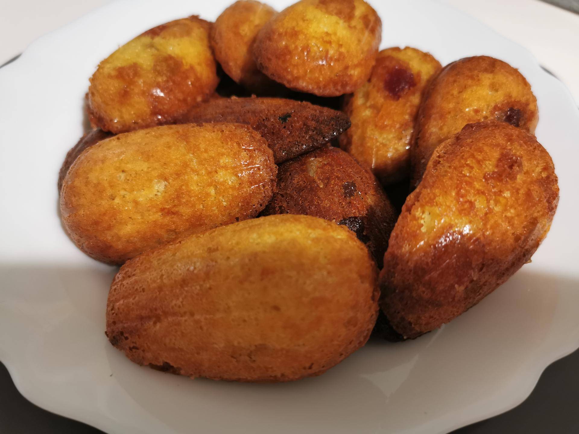 Madeleines aux fruits confits - Recette Cake Factory | Tefal