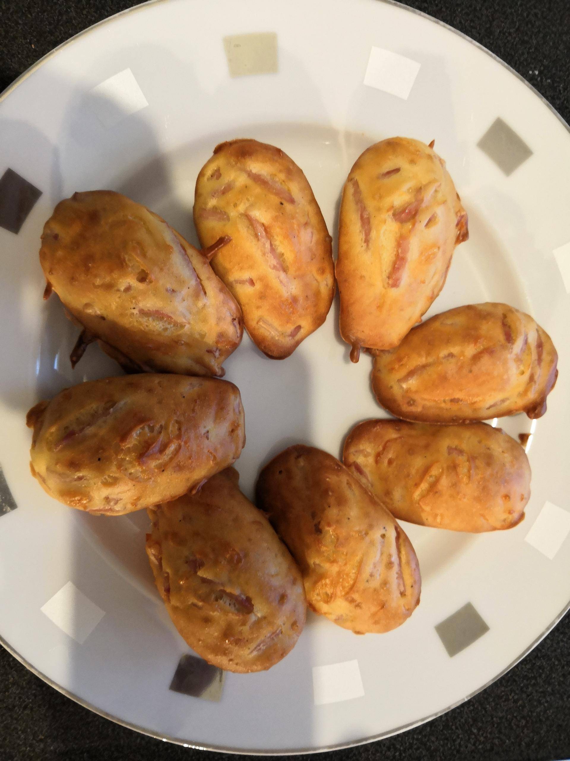 Madeleine dès jambon de dinde - Recette Cake Factory | Tefal