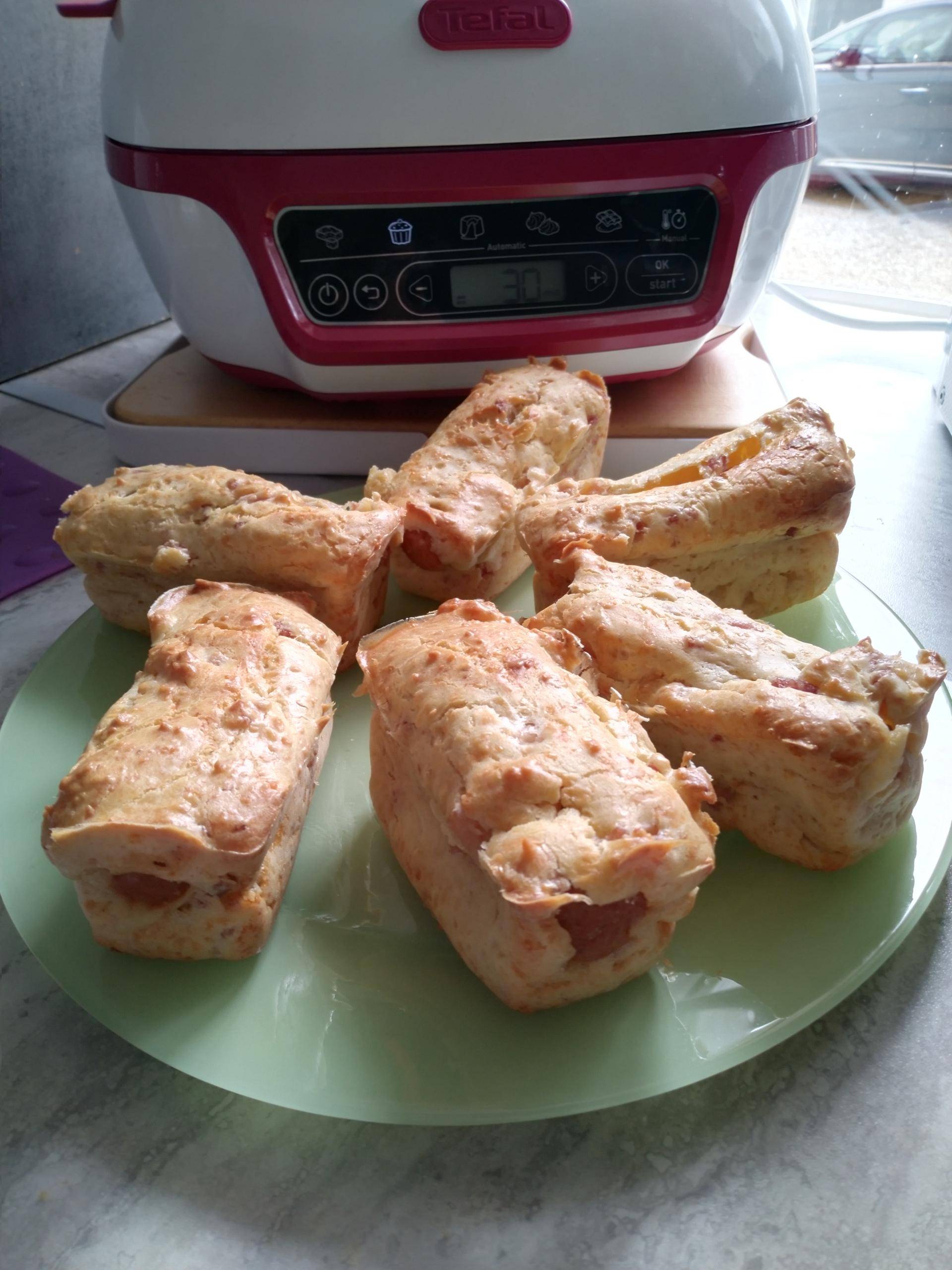 Cakes au lard - Recette Cake Factory | Tefal