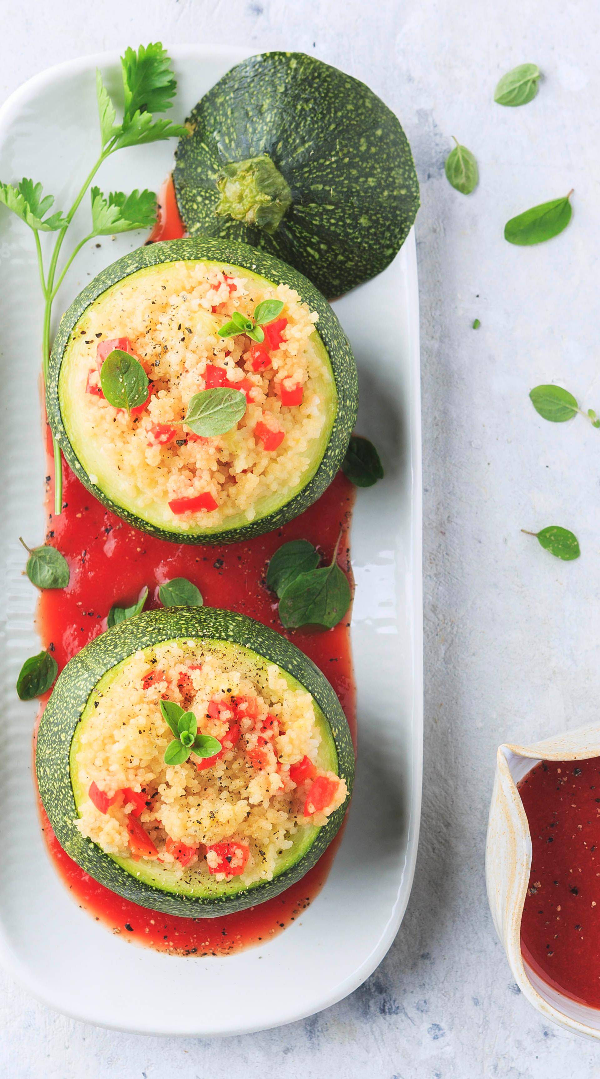 Courgette farcie - Recette Cake Factory | Tefal